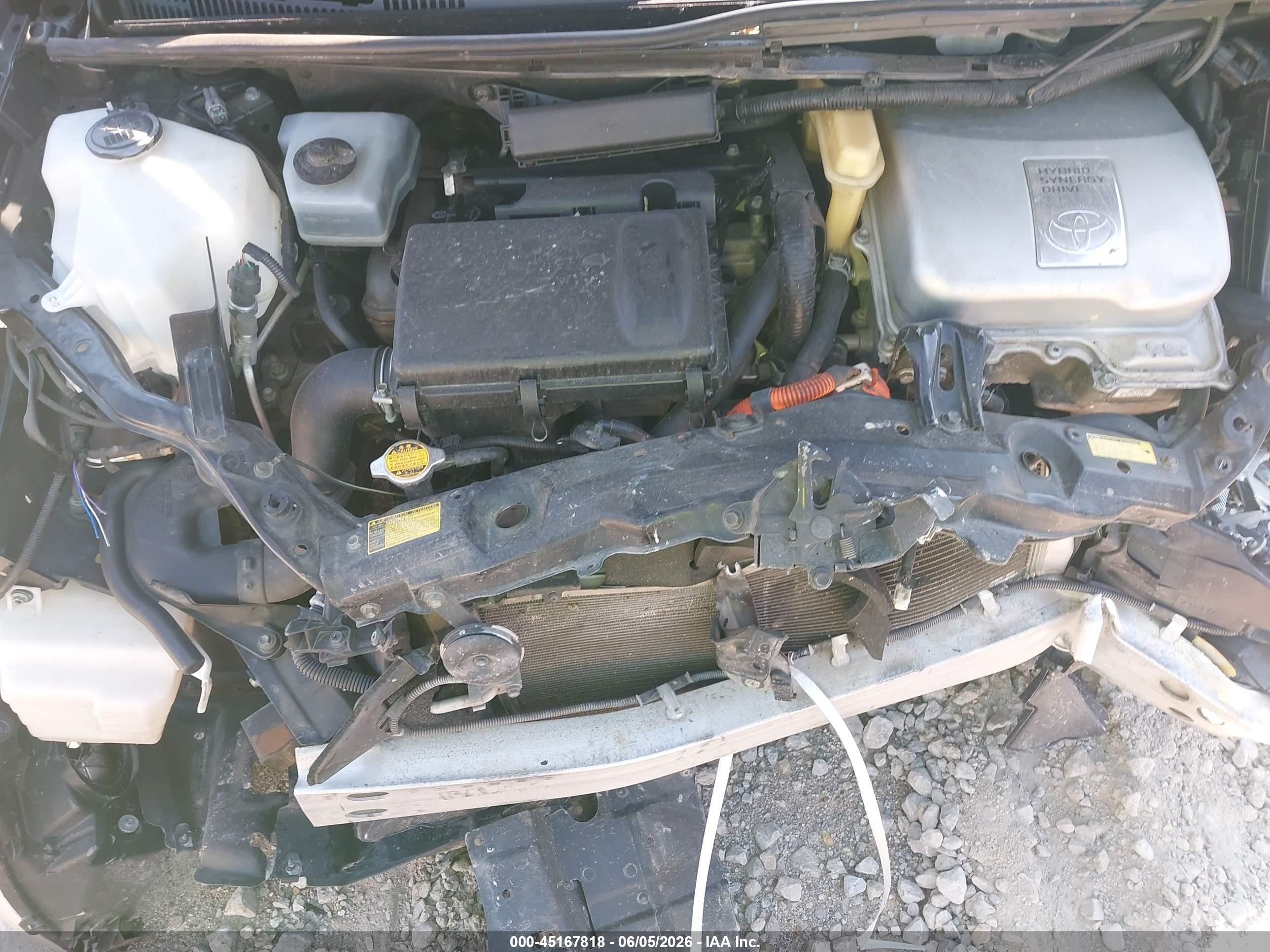 2008 Toyota Prius Standard Черный vin: JTDKB20U783434587