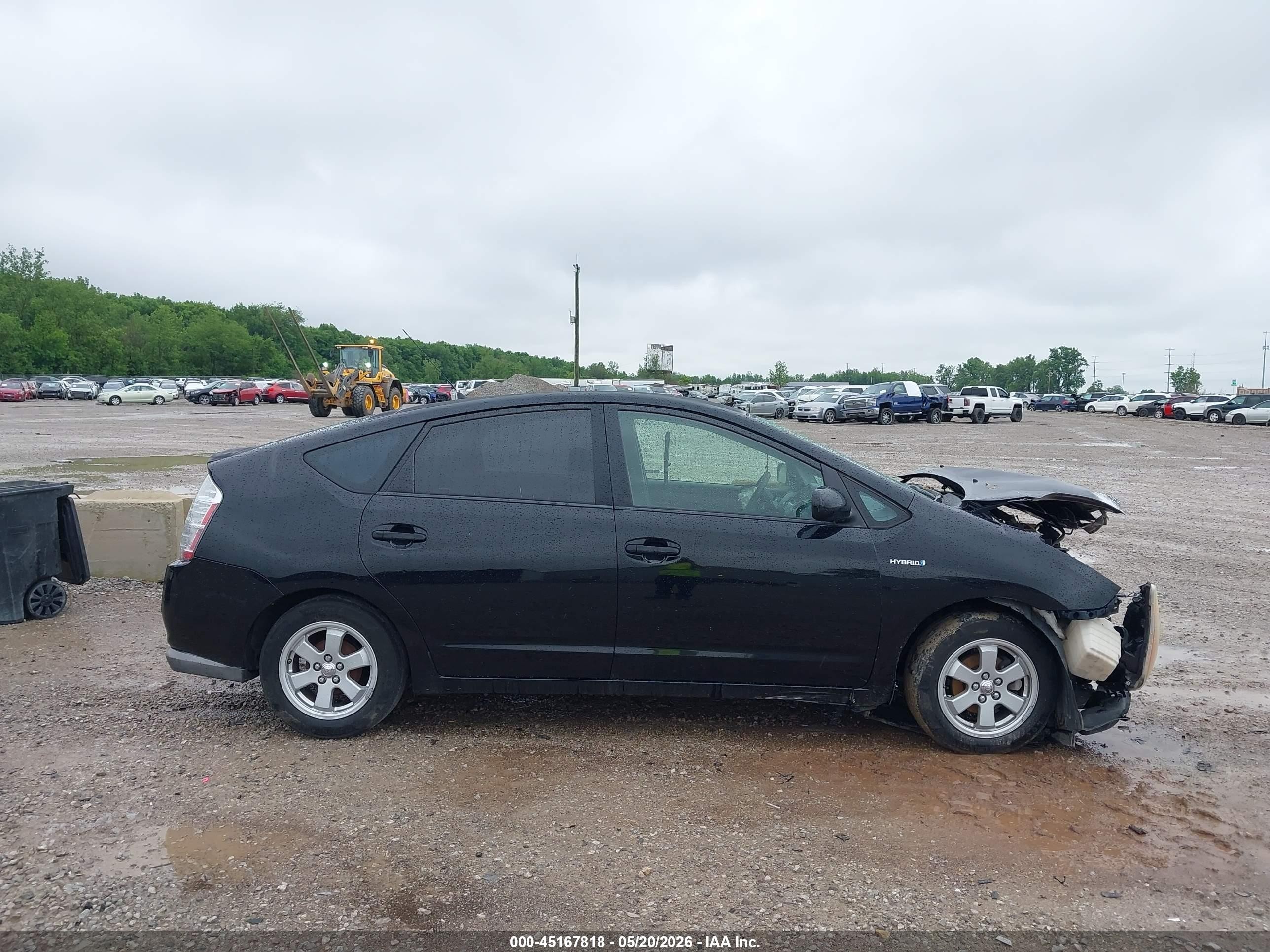 2008 Toyota Prius Standard Черный vin: JTDKB20U783434587