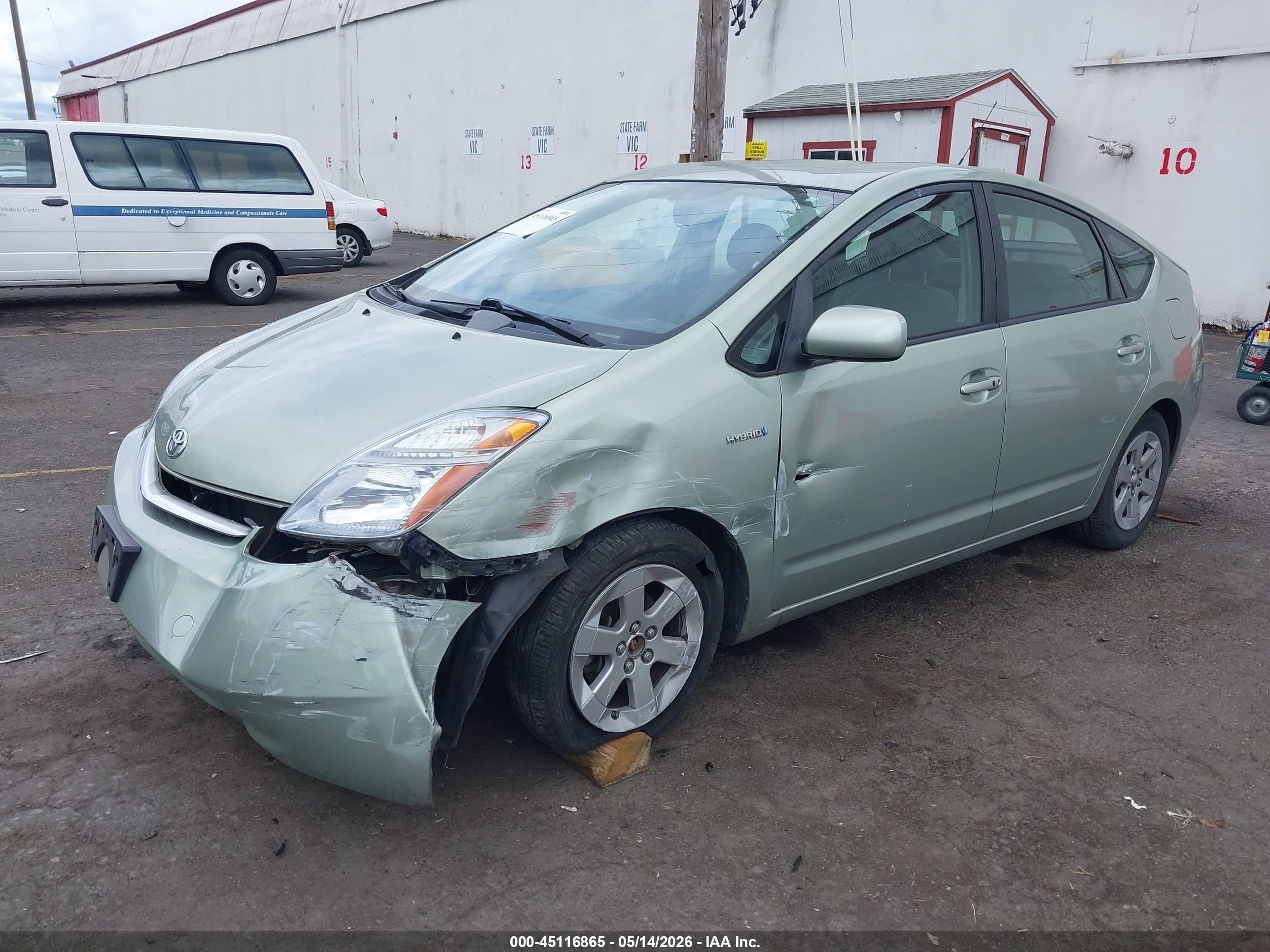 2008 Toyota Prius   Green vin: JTDKB20U783442558