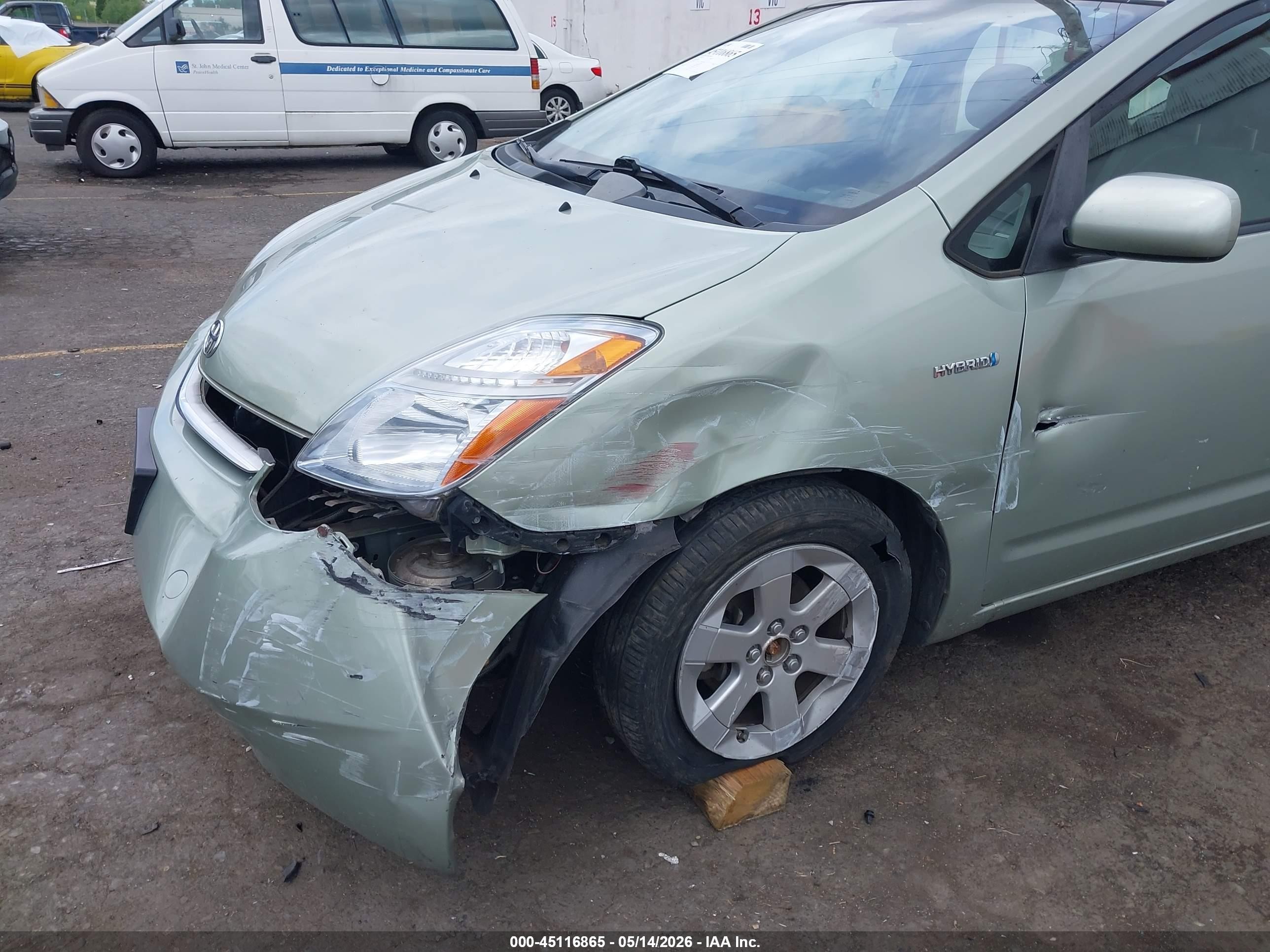 2008 Toyota Prius   Green vin: JTDKB20U783442558