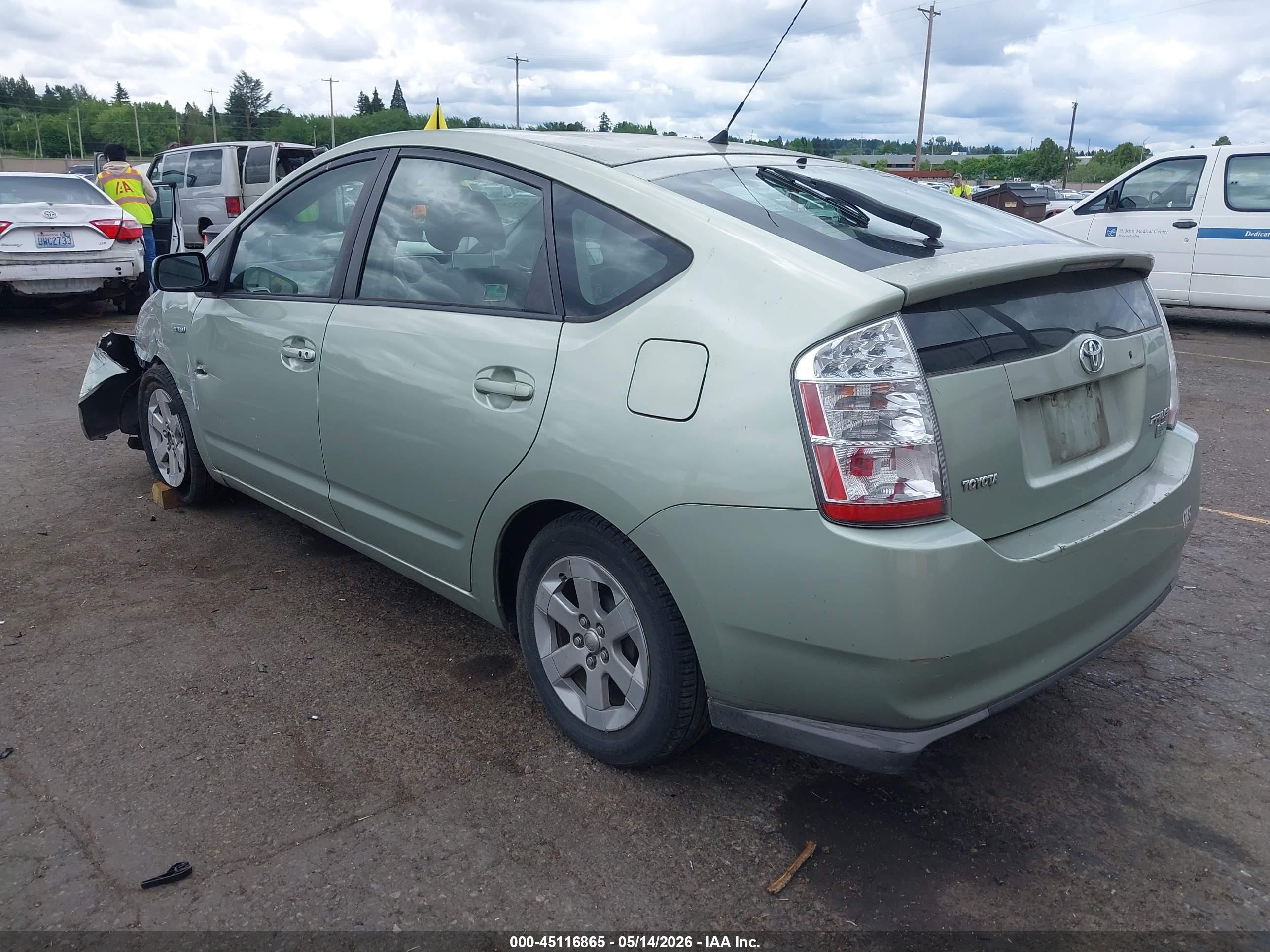 2008 Toyota Prius   Green vin: JTDKB20U783442558