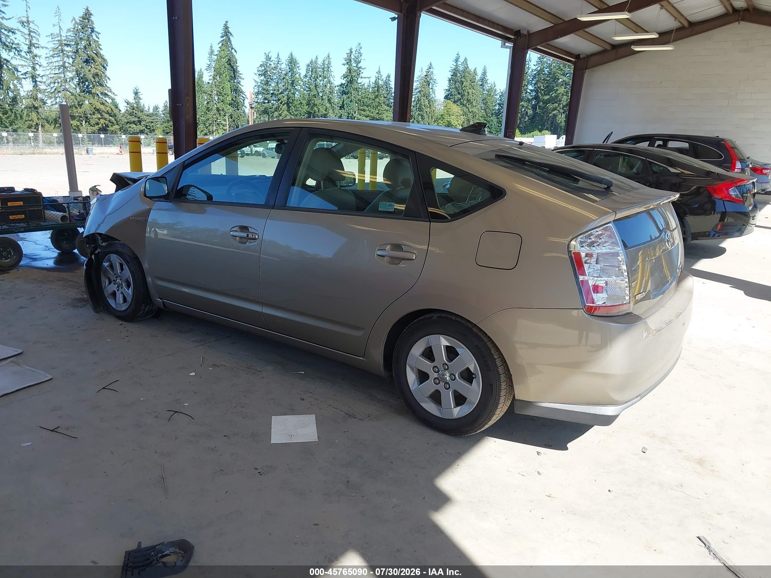 2008 Toyota Prius   Pewter vin: JTDKB20U783460493