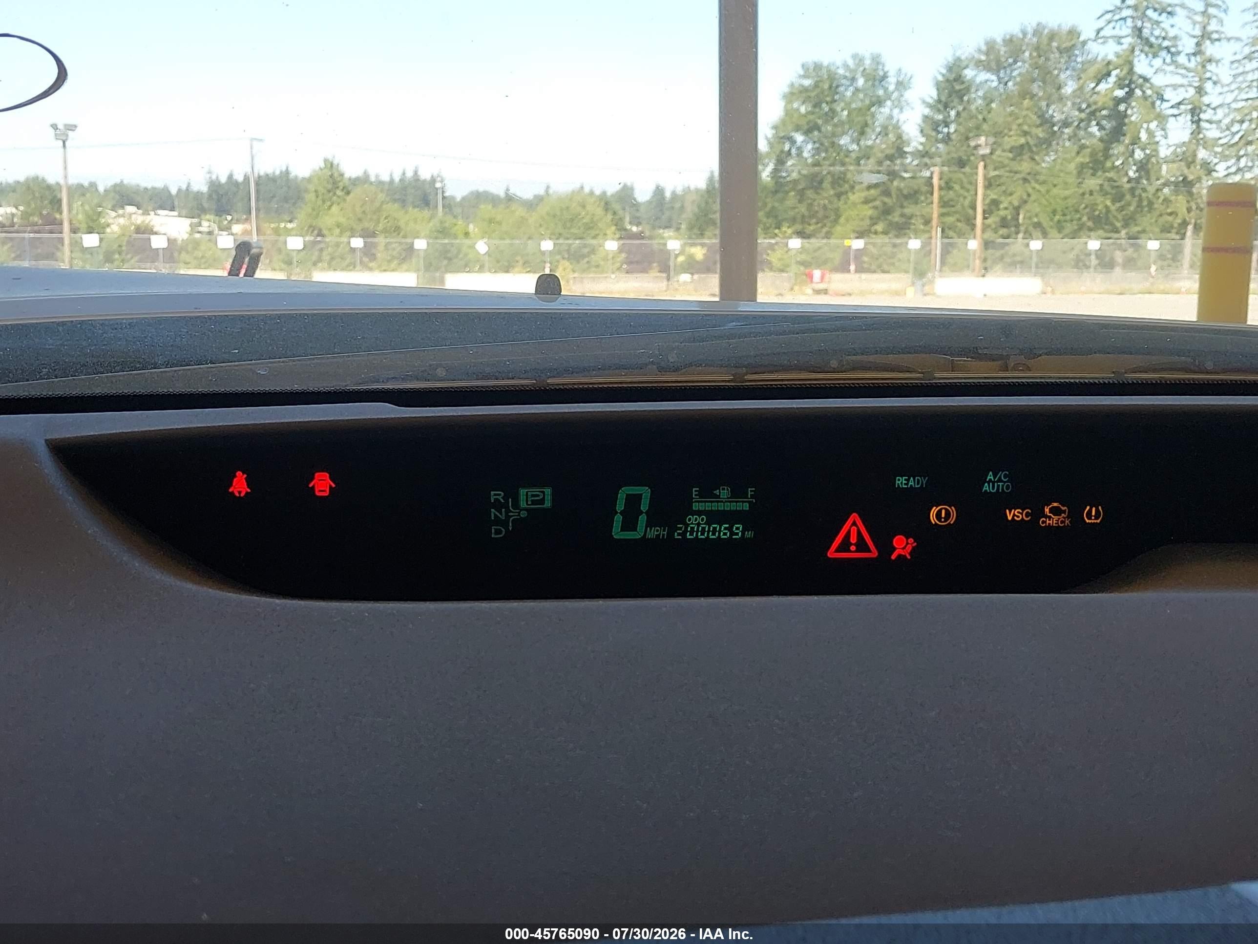 2008 Toyota Prius   Pewter vin: JTDKB20U783460493