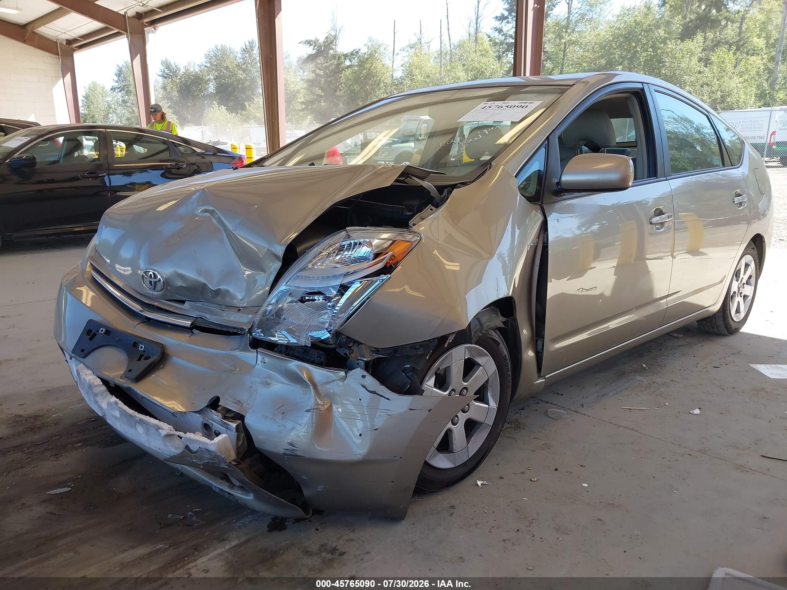 2008 Toyota Prius   Pewter vin: JTDKB20U783460493