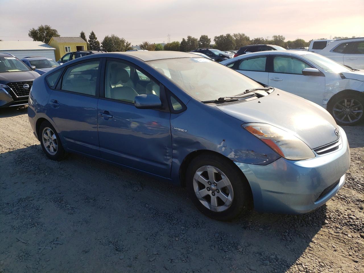 2008 Toyota Prius Base Blue vin: JTDKB20U787698644