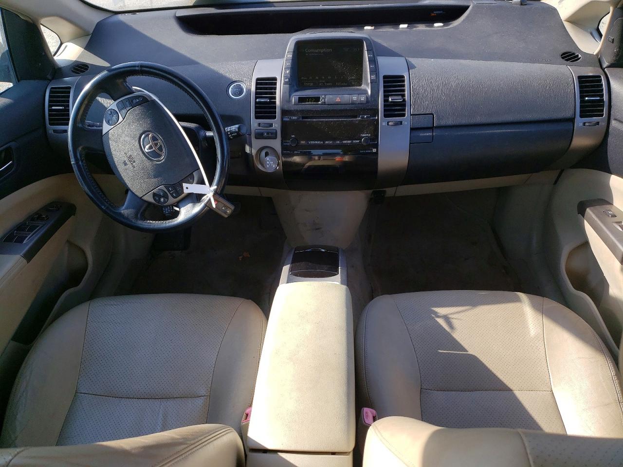 2008 Toyota Prius Base Blue vin: JTDKB20U787698644