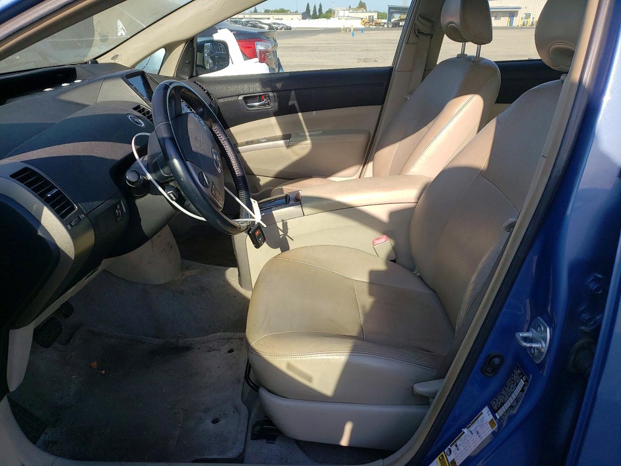 2008 Toyota Prius Base Blue vin: JTDKB20U787698644