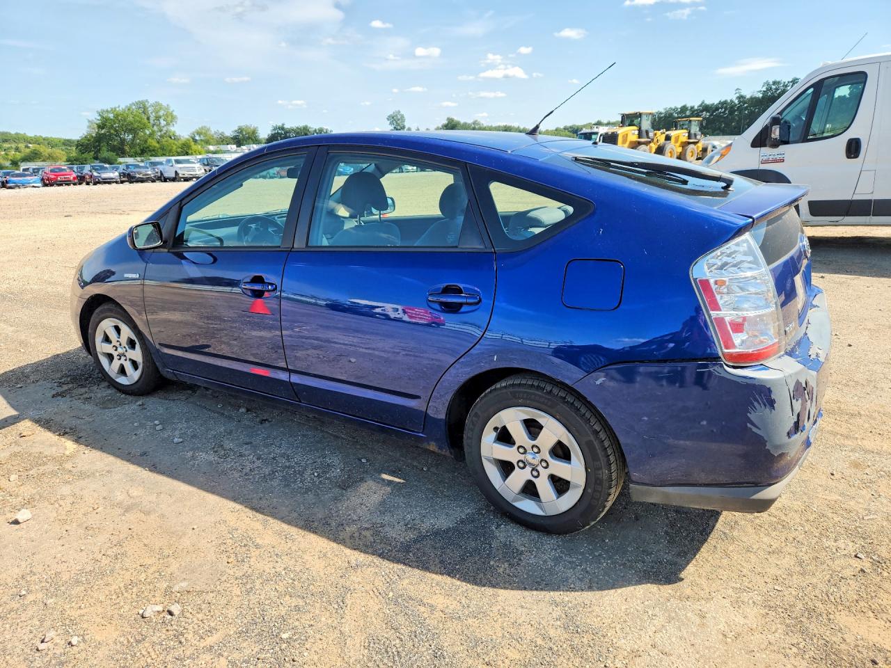 2008 Toyota Prius Base Blue vin: JTDKB20U787703244