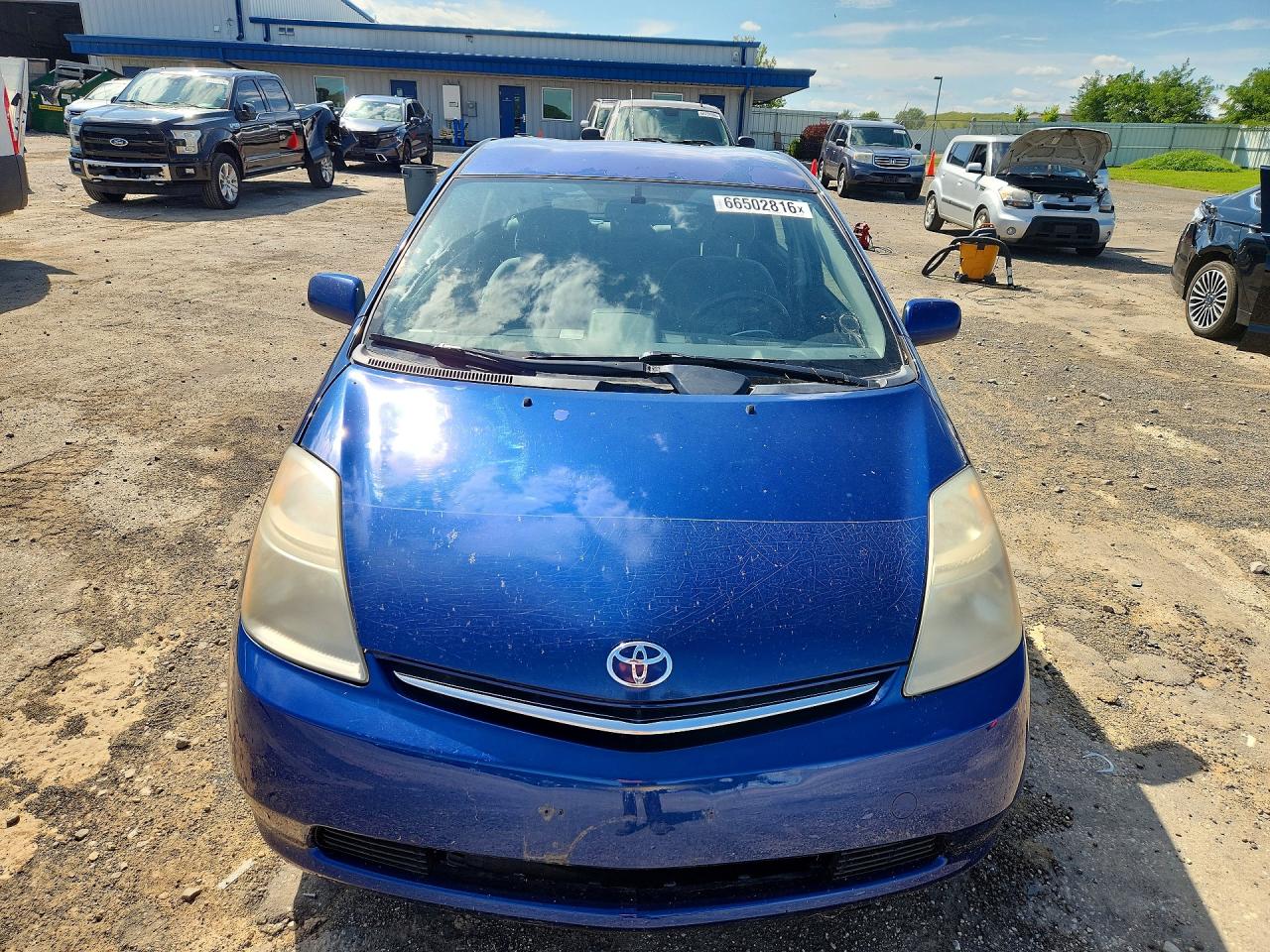 2008 Toyota Prius Base Blue vin: JTDKB20U787703244