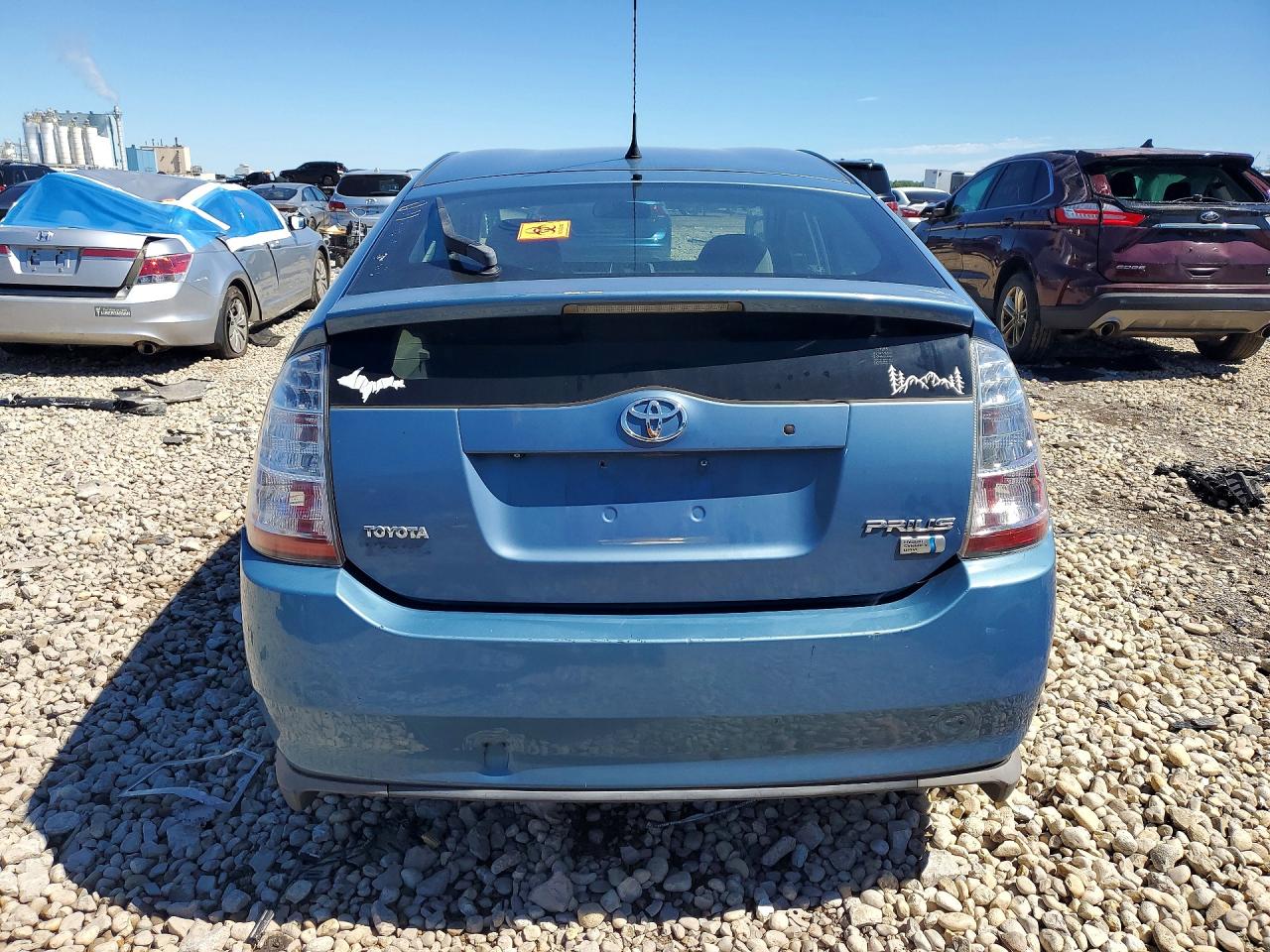2008 Toyota Prius Base Blue vin: JTDKB20U787703406