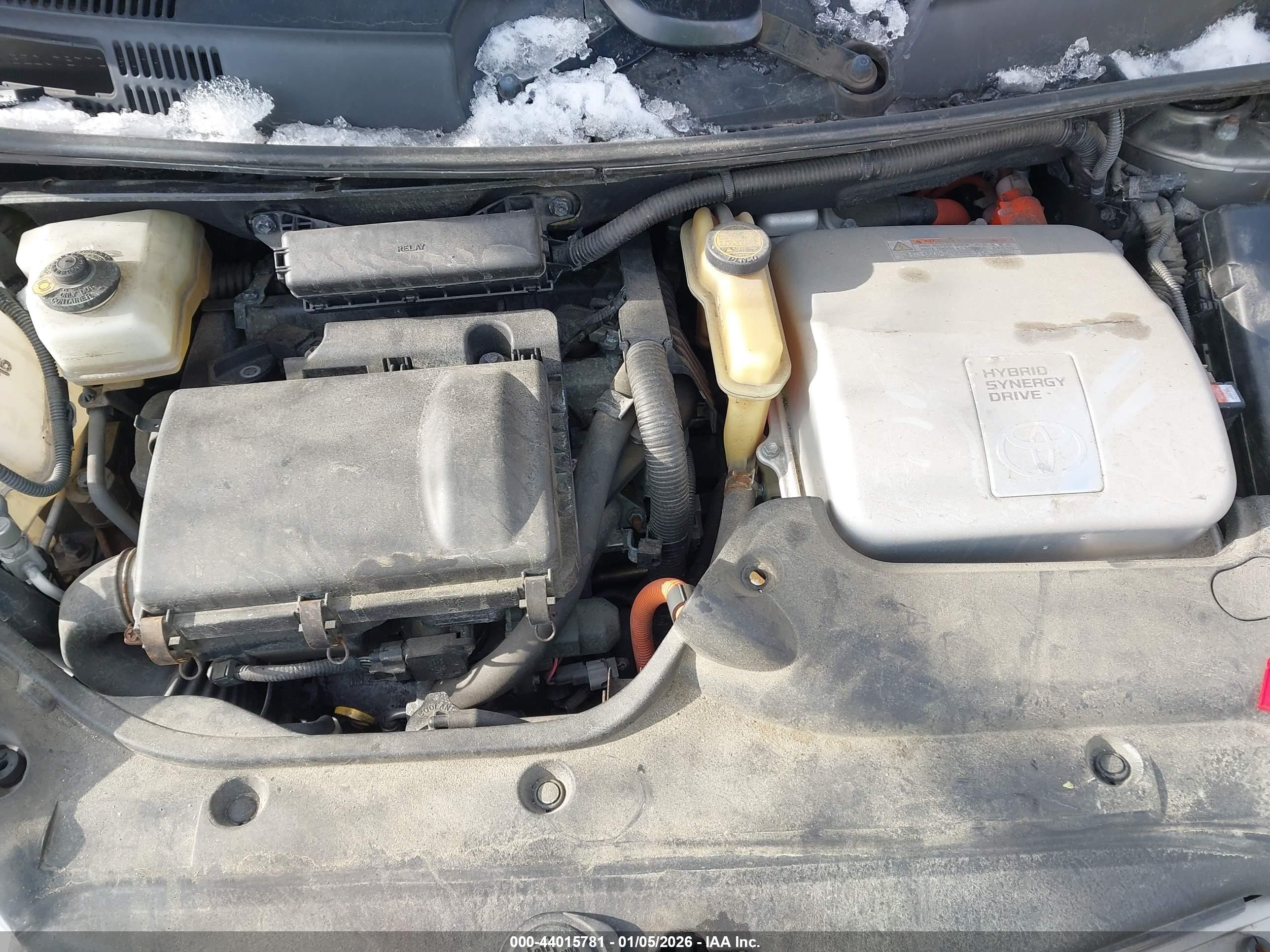 2008 Toyota Prius Gold vin: JTDKB20U787709917