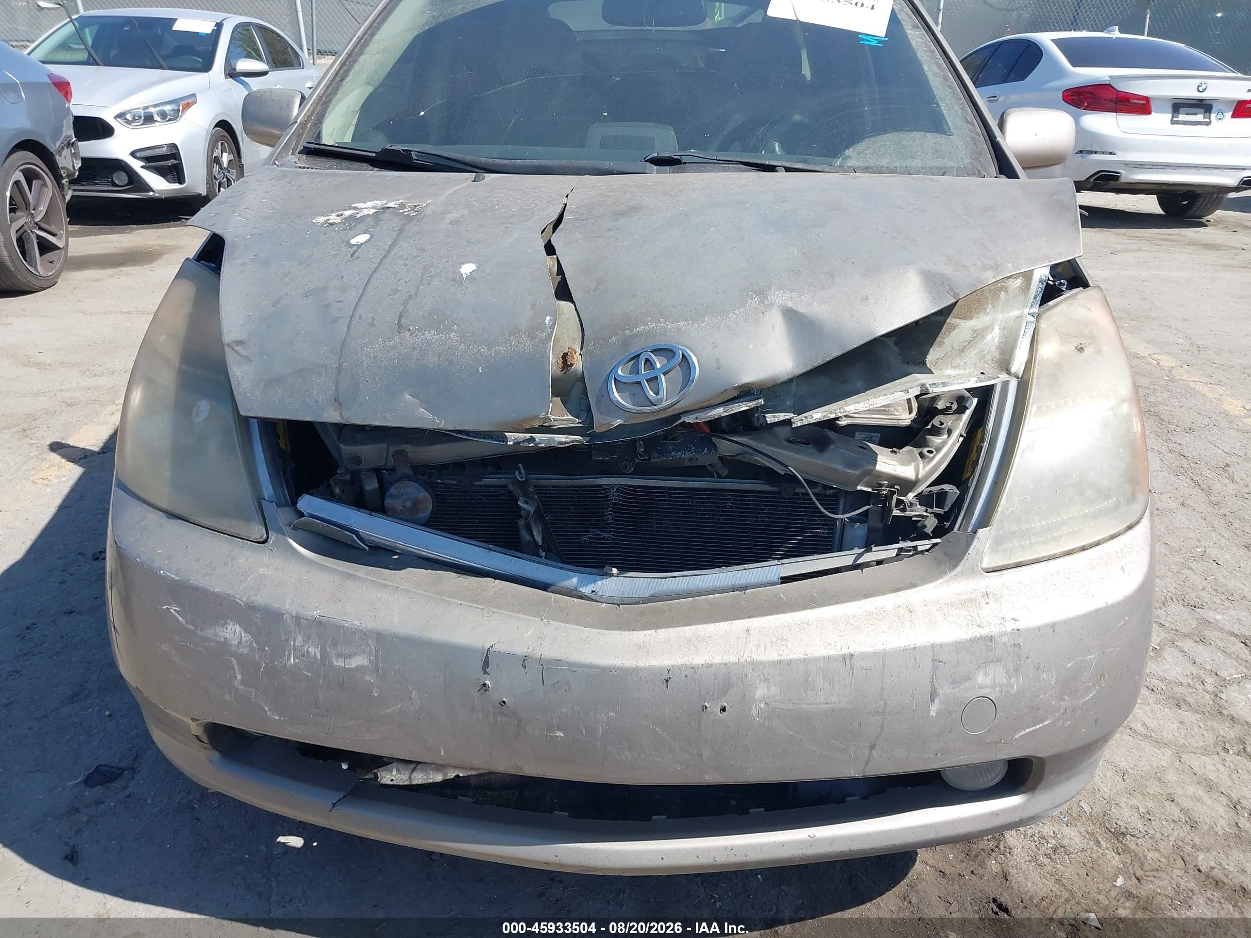 2008 Toyota Prius   Gold vin: JTDKB20U787726894