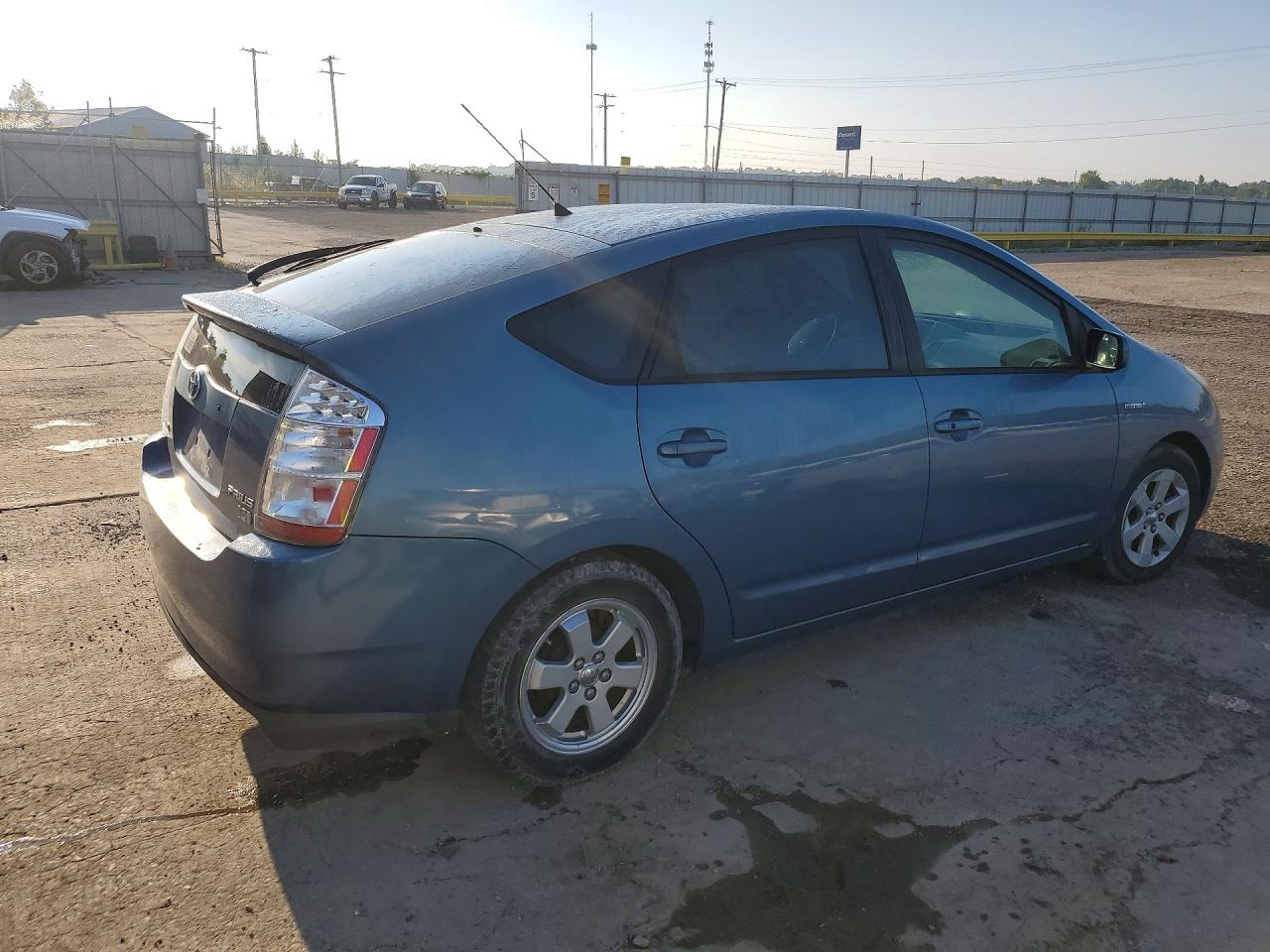 2008 Toyota Prius Base Blue vin: JTDKB20U787730895