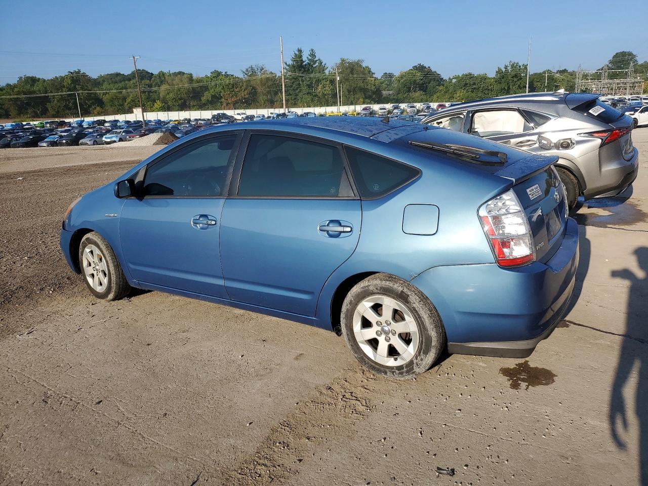 2008 Toyota Prius Base Blue vin: JTDKB20U787730895