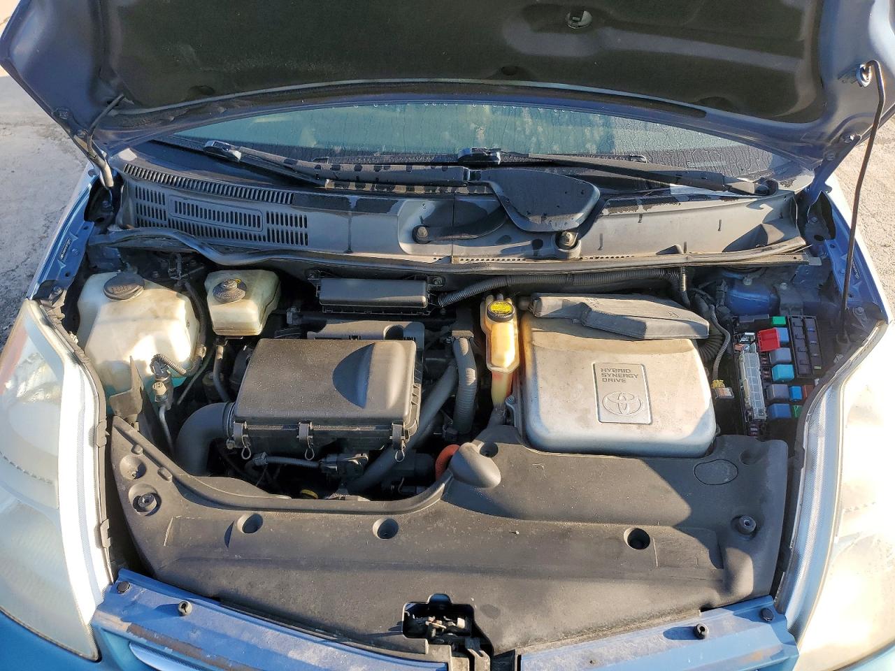 2008 Toyota Prius Base Blue vin: JTDKB20U787730895