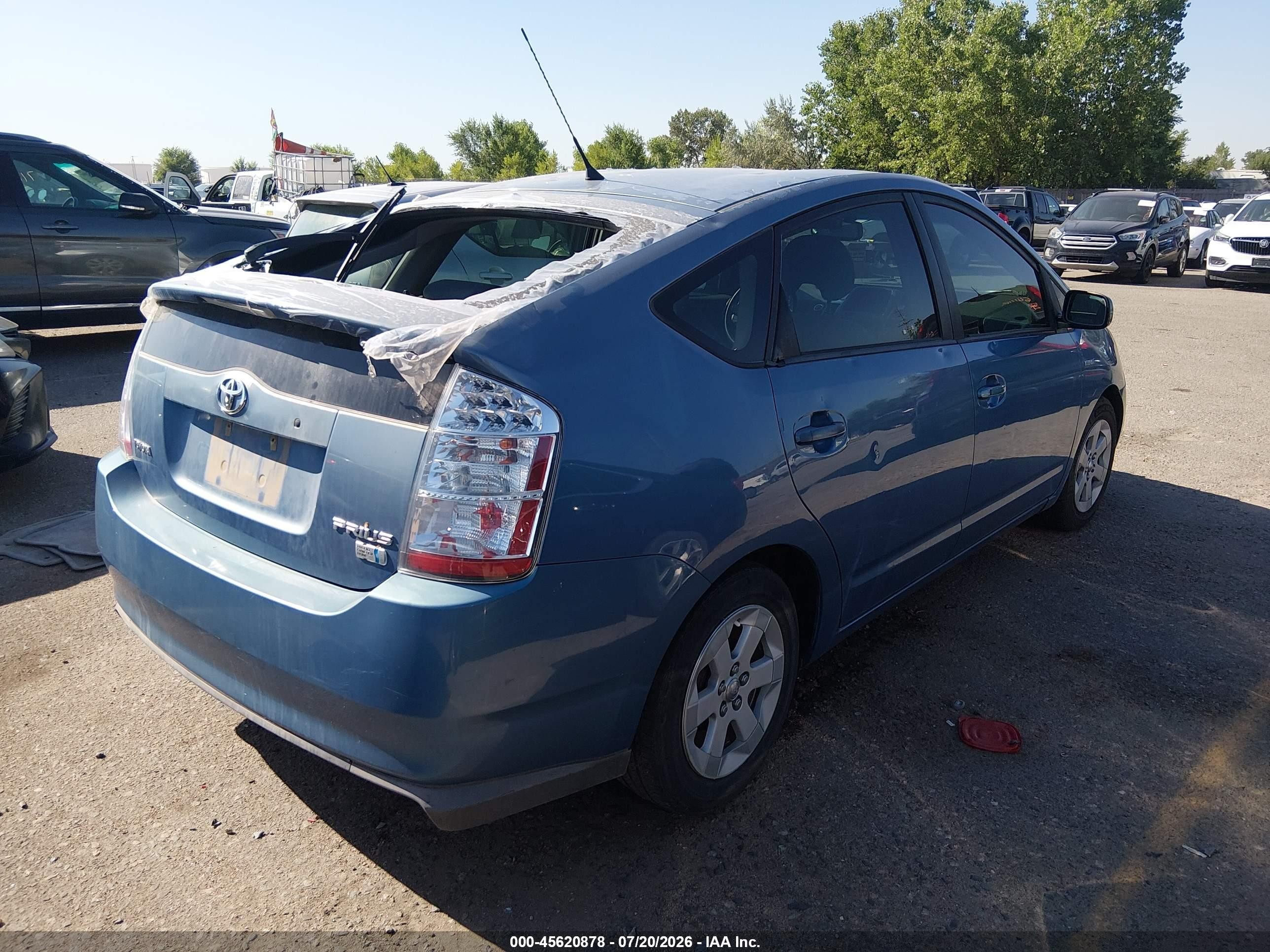 2008 Toyota Prius   Синий vin: JTDKB20U787733621