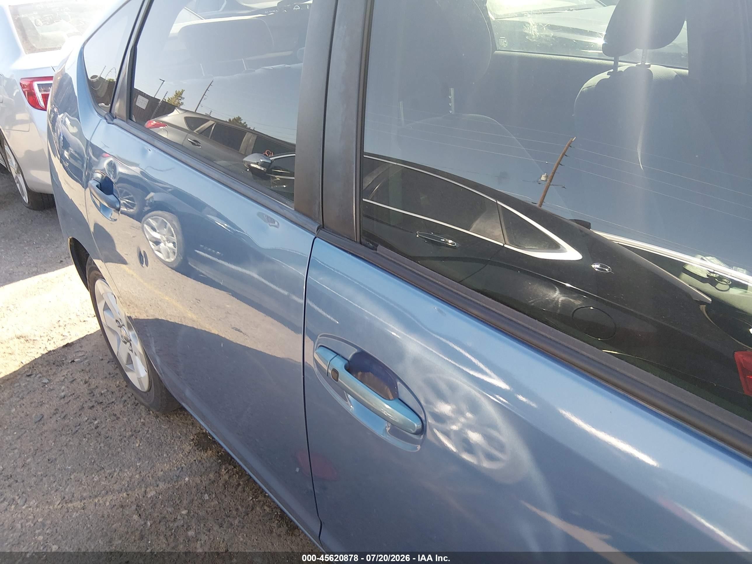 2008 Toyota Prius   Синий vin: JTDKB20U787733621