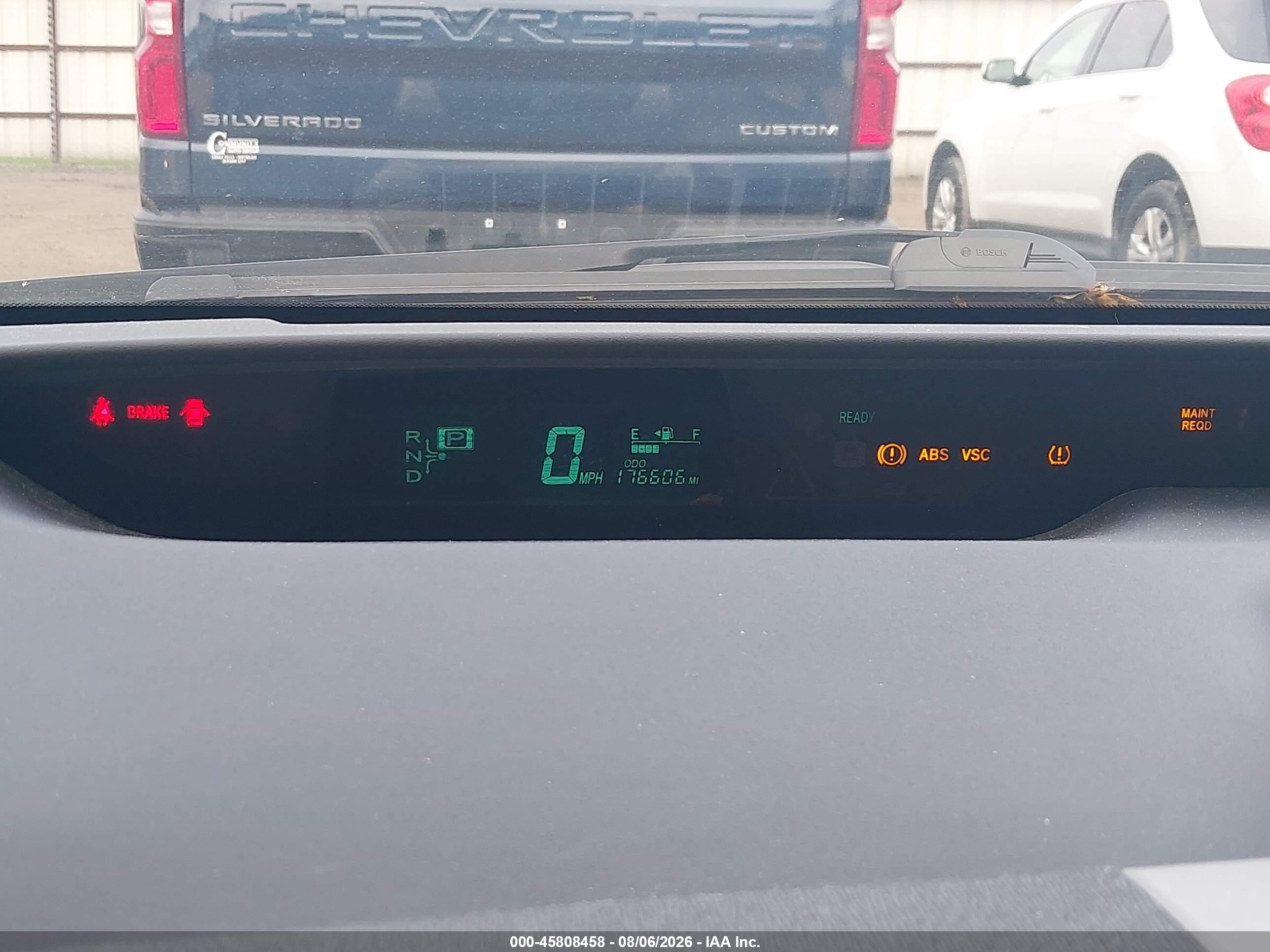 2008 Toyota Prius Touring Black vin: JTDKB20U787733652