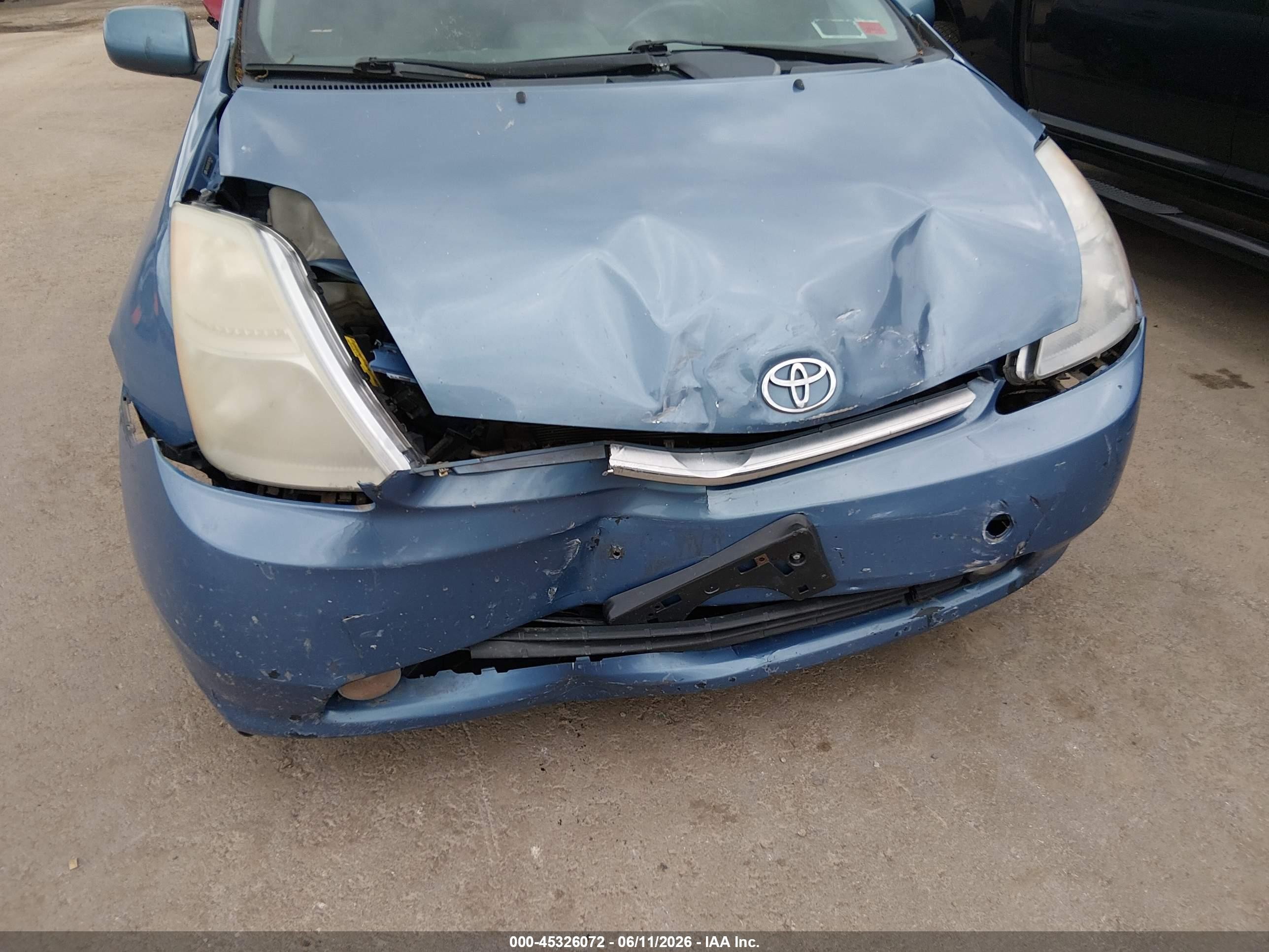 2008 Toyota Prius Touring Blue vin: JTDKB20U787759796