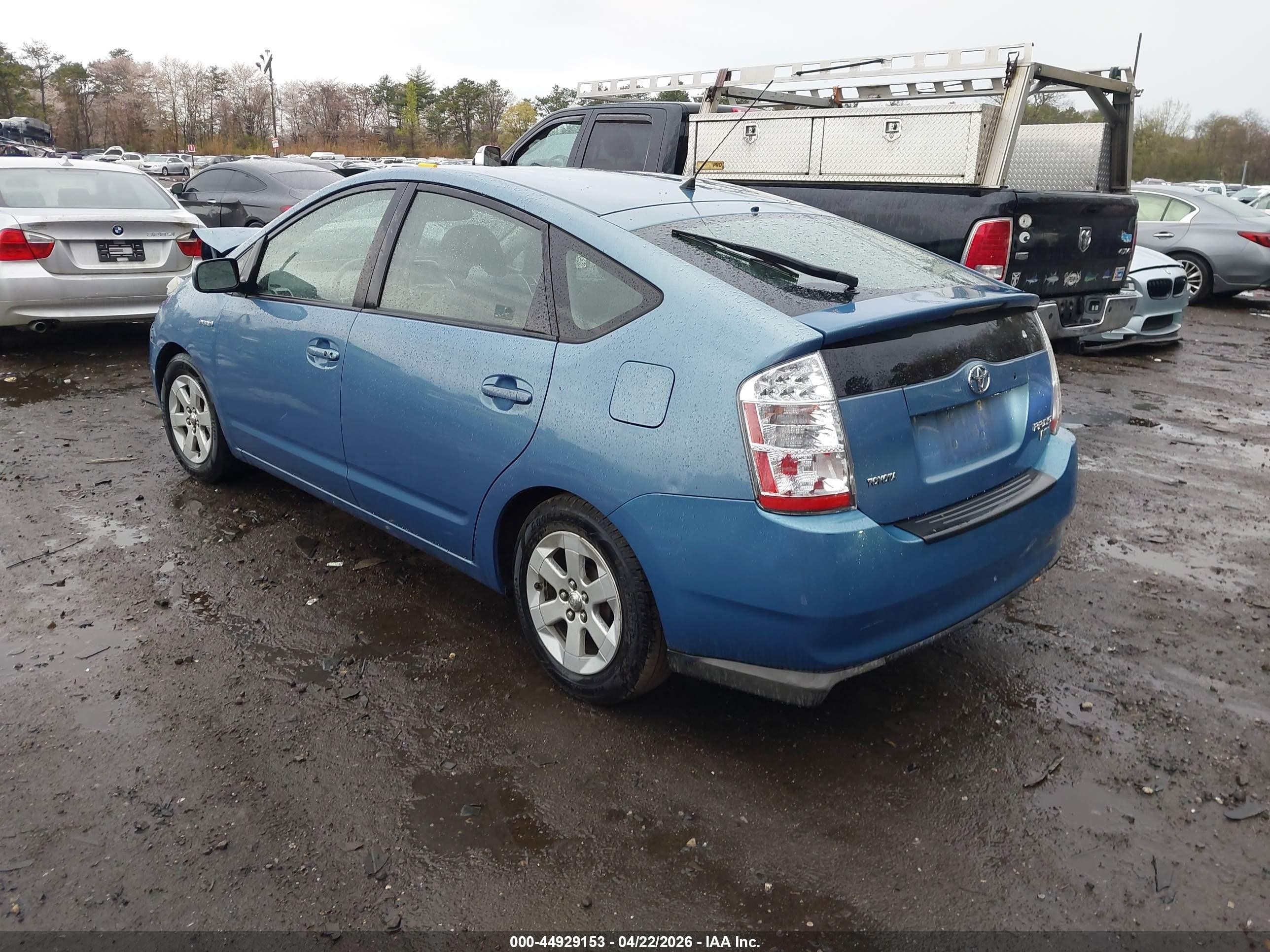 2008 Toyota Prius   Light Blue vin: JTDKB20U787781166