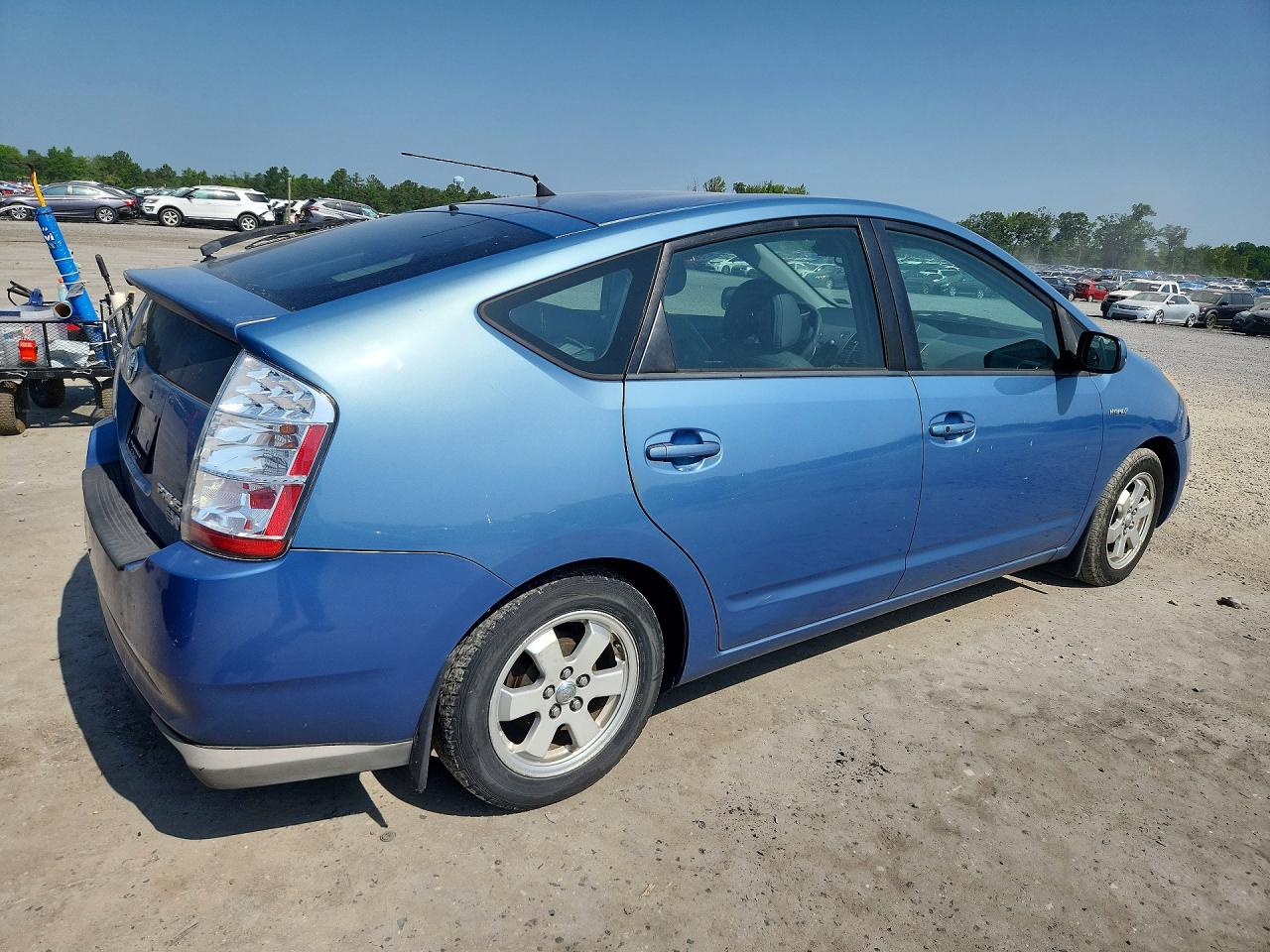2008 Toyota Prius Base Blue vin: JTDKB20U787798825