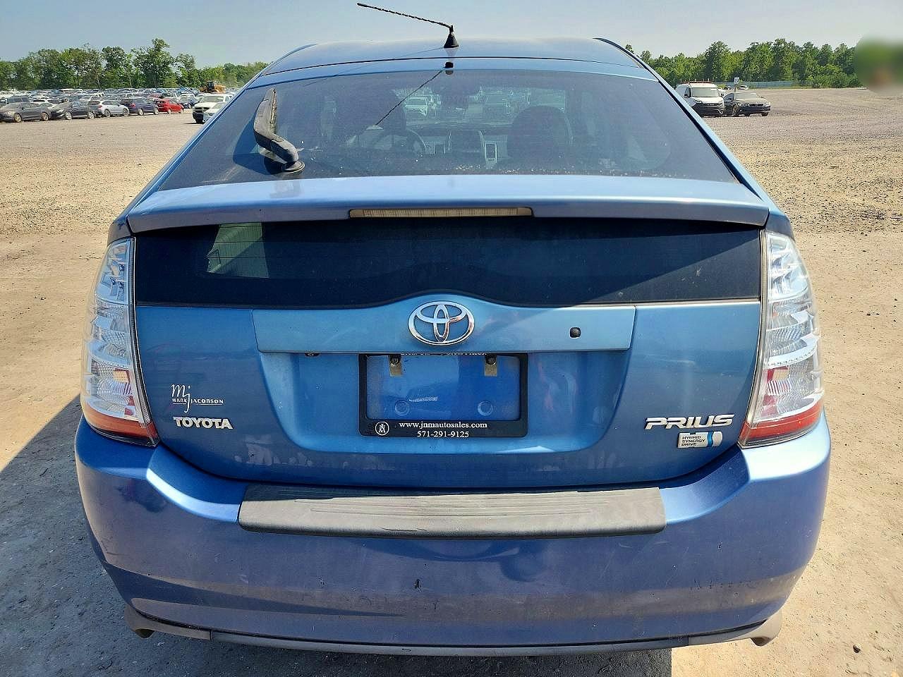 2008 Toyota Prius Base Blue vin: JTDKB20U787798825