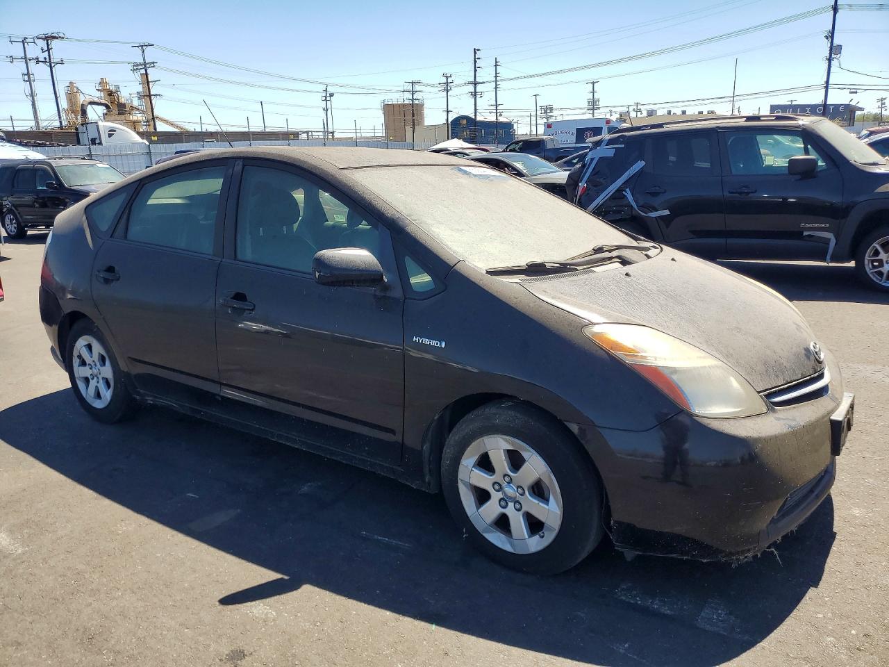 2008 Toyota Prius Base Черный vin: JTDKB20U787806499