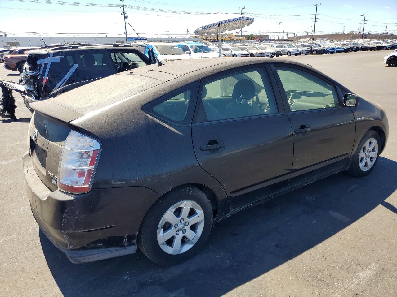 2008 Toyota Prius Base Черный vin: JTDKB20U787806499