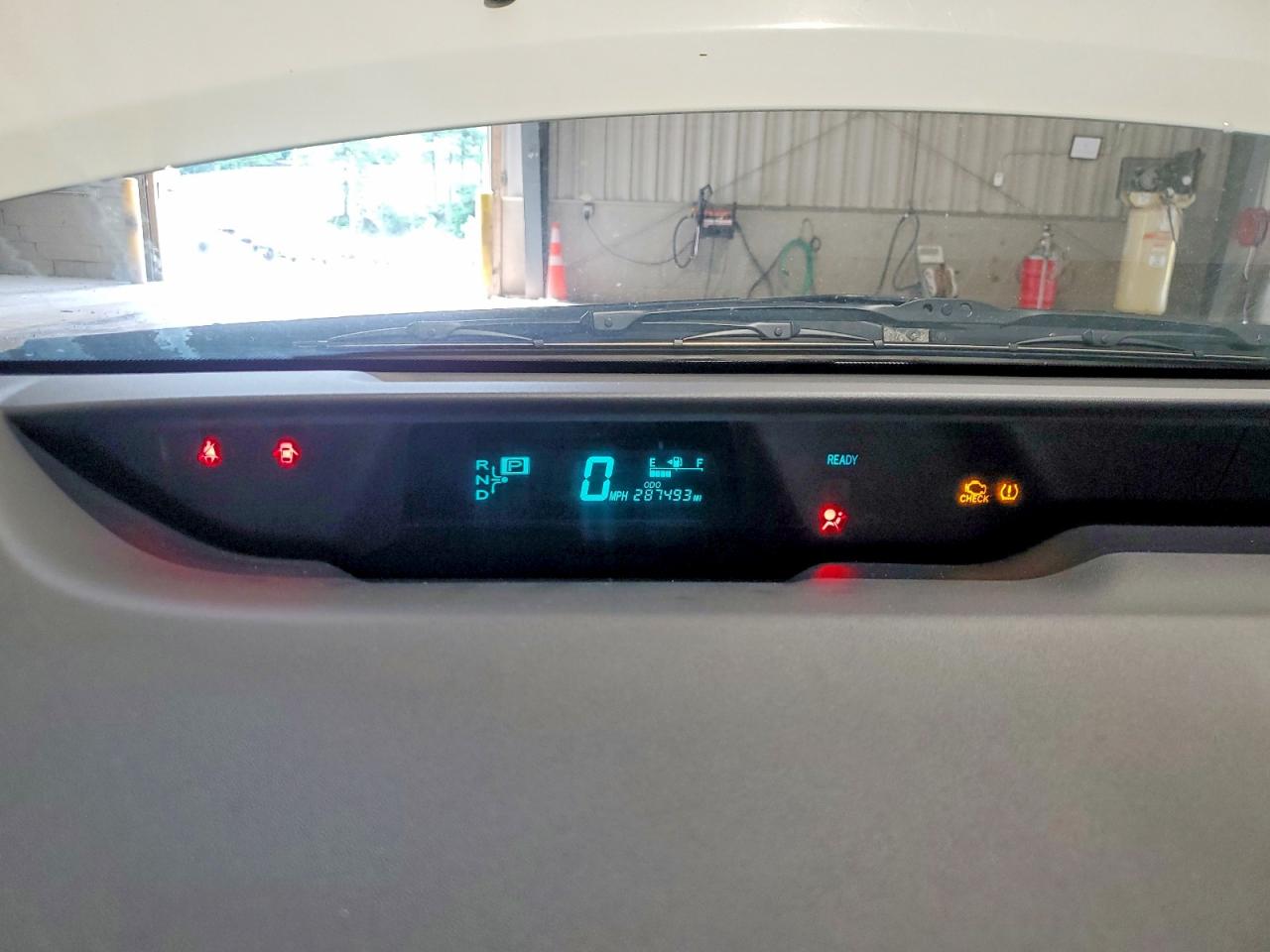 2008 Toyota Prius Base White vin: JTDKB20U787813498