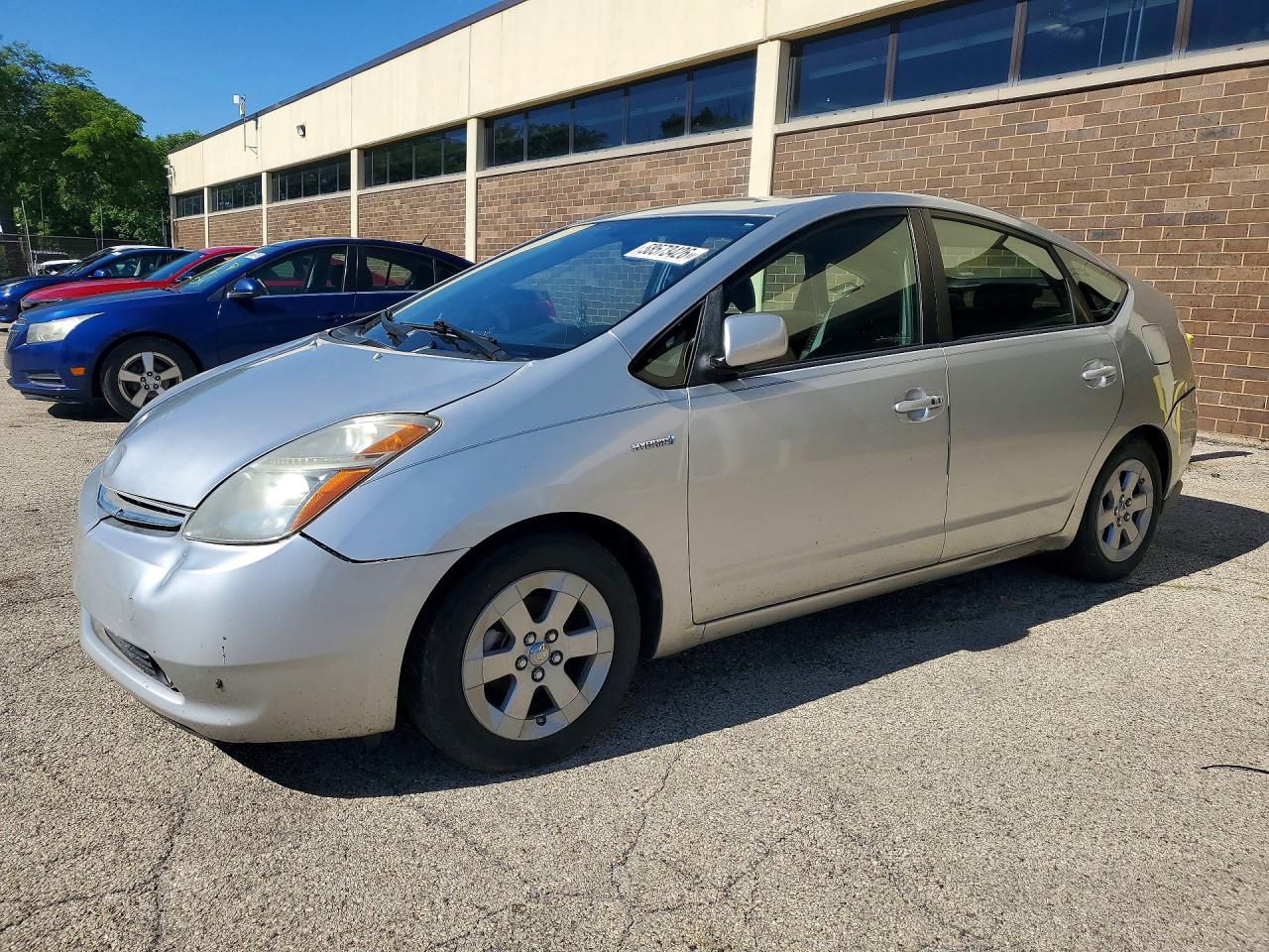 2009 Toyota Prius Base Silver vin: JTDKB20U793462603