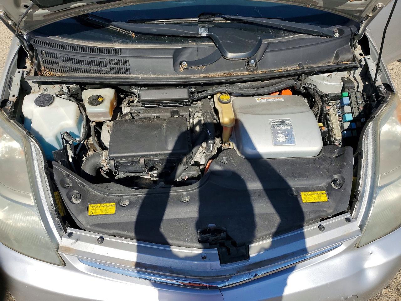 2009 Toyota Prius Base Silver vin: JTDKB20U793462603