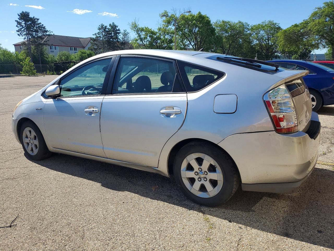 2009 Toyota Prius Base Silver vin: JTDKB20U793462603