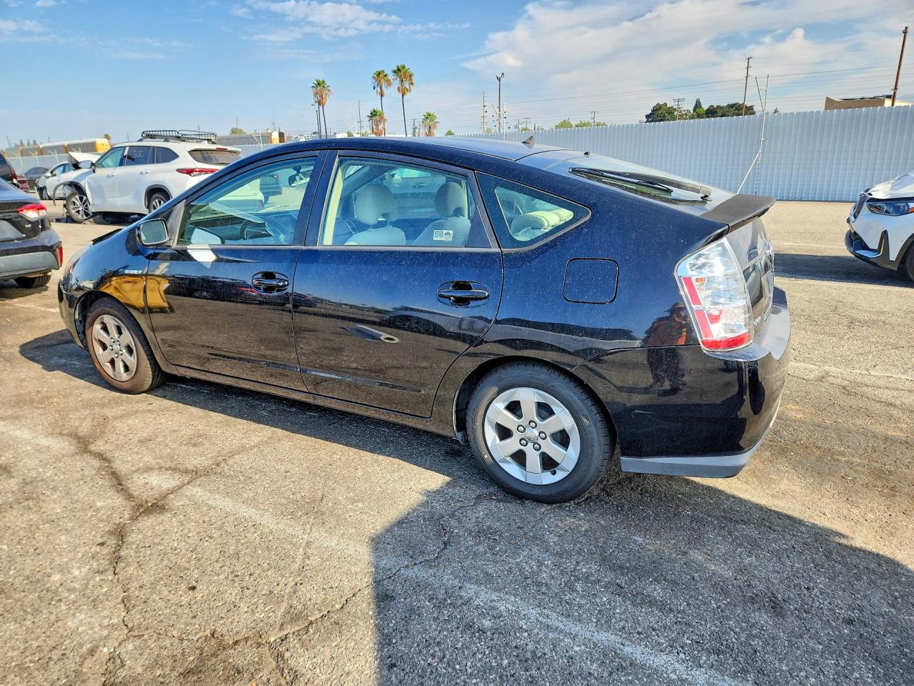 2009 Toyota Prius Base Black vin: JTDKB20U793471351