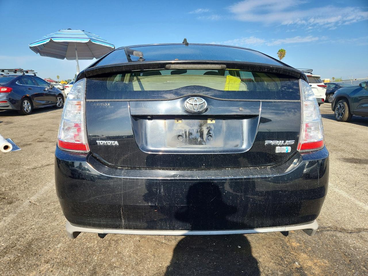2009 Toyota Prius Base Black vin: JTDKB20U793471351