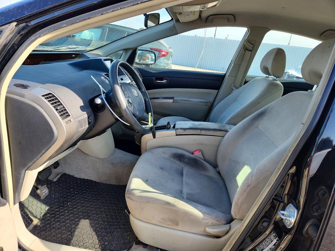 2009 Toyota Prius Base Black vin: JTDKB20U793471351