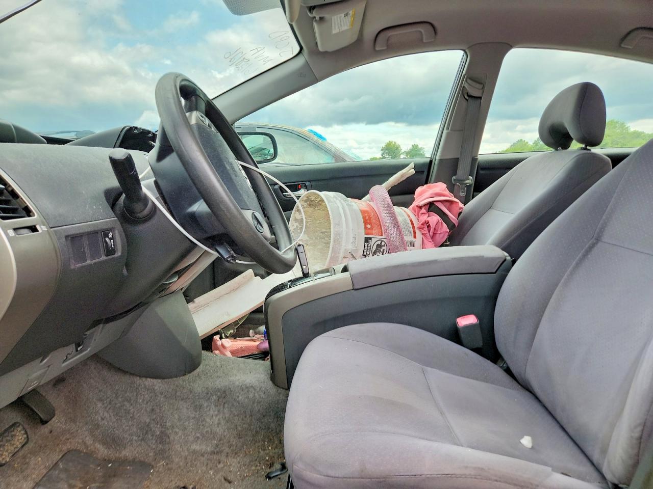 2009 Toyota Prius Base Серый vin: JTDKB20U793481264
