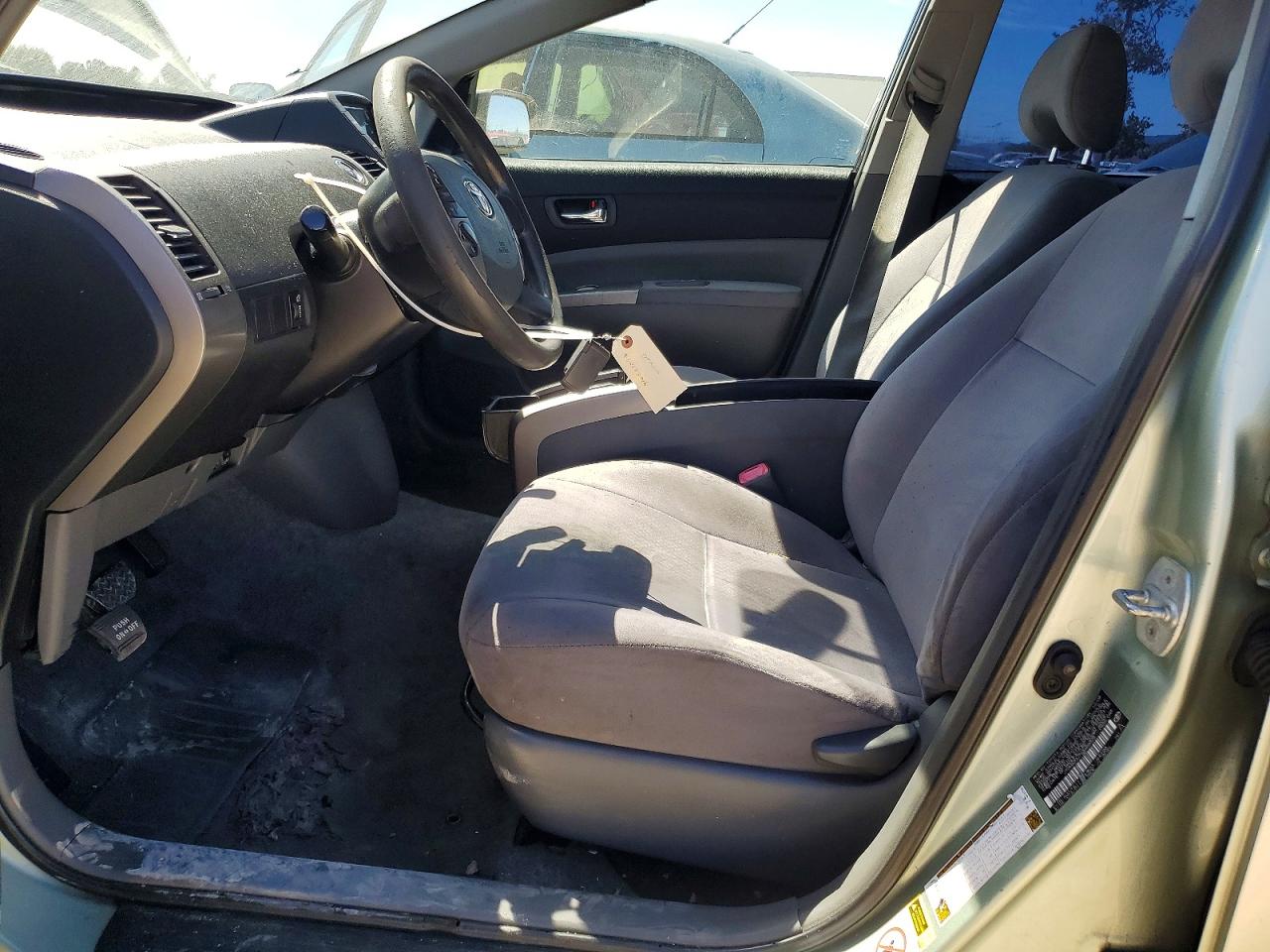 2009 Toyota Prius Base Green vin: JTDKB20U793488828