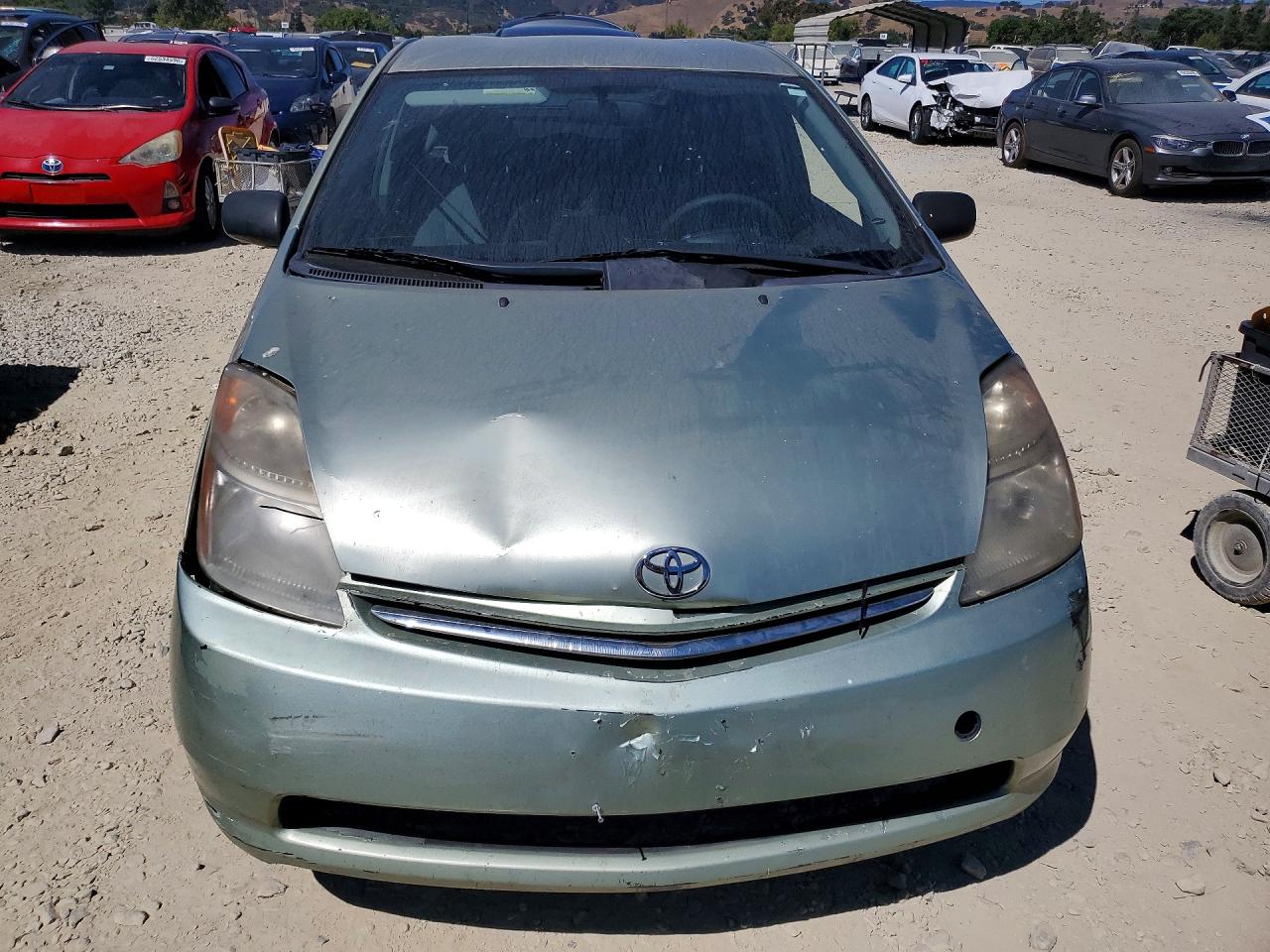 2009 Toyota Prius Base Green vin: JTDKB20U793488828