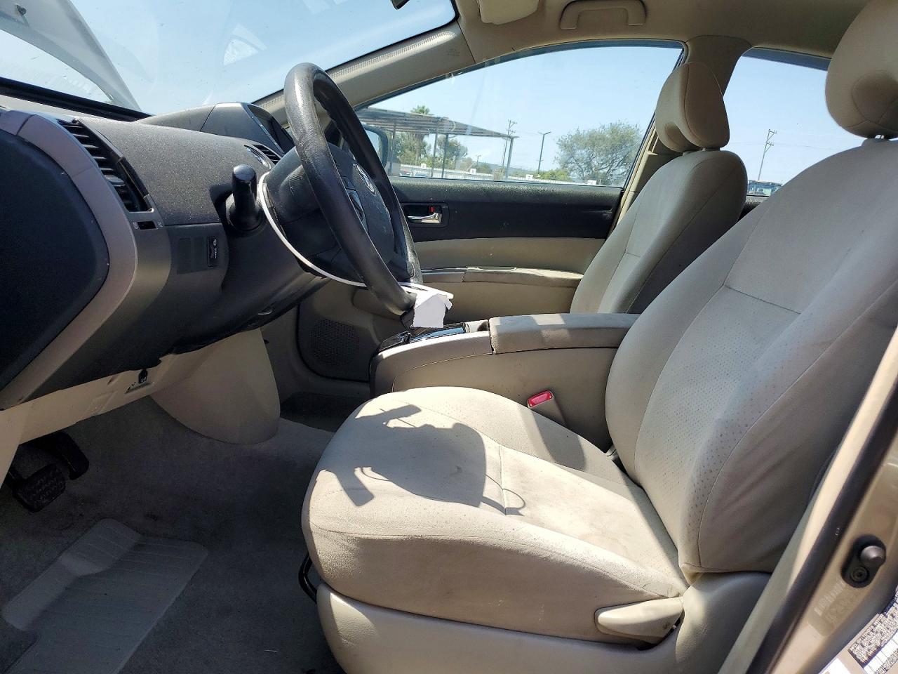 2009 Toyota Prius Base Beige vin: JTDKB20U793489719