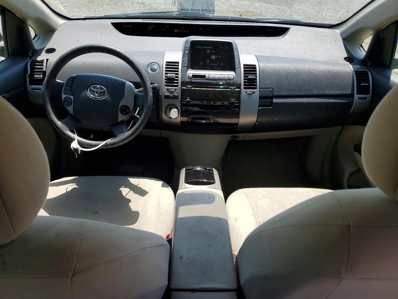 2009 Toyota Prius Base Beige vin: JTDKB20U793489719