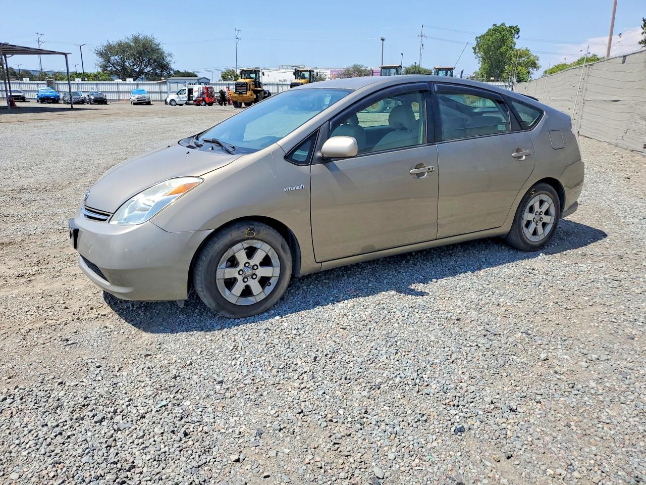 2009 Toyota Prius Base Beige vin: JTDKB20U793489719