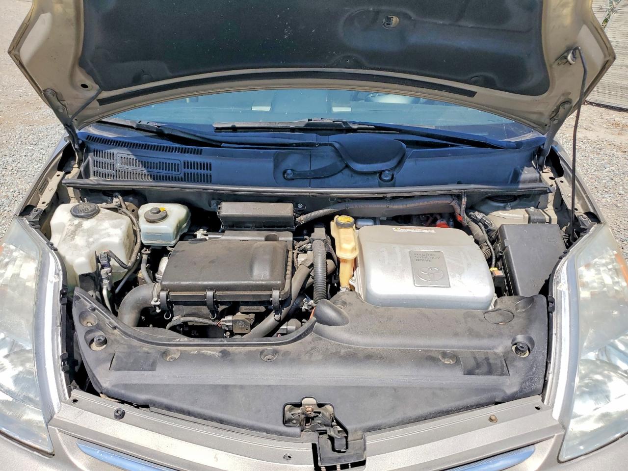 2009 Toyota Prius Base Beige vin: JTDKB20U793489719