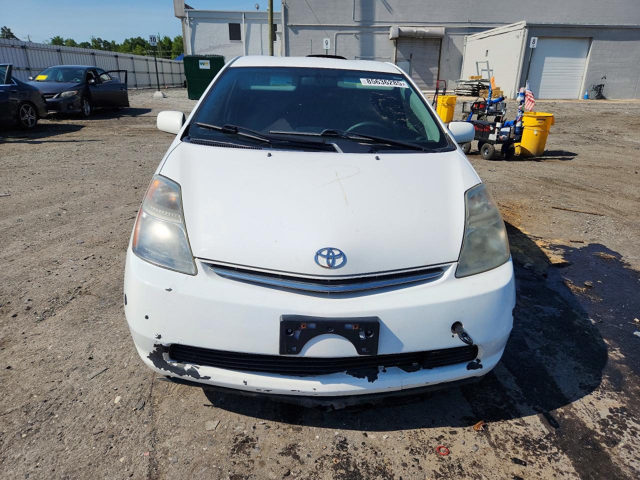 2009 Toyota Prius Base White vin: JTDKB20U793497125