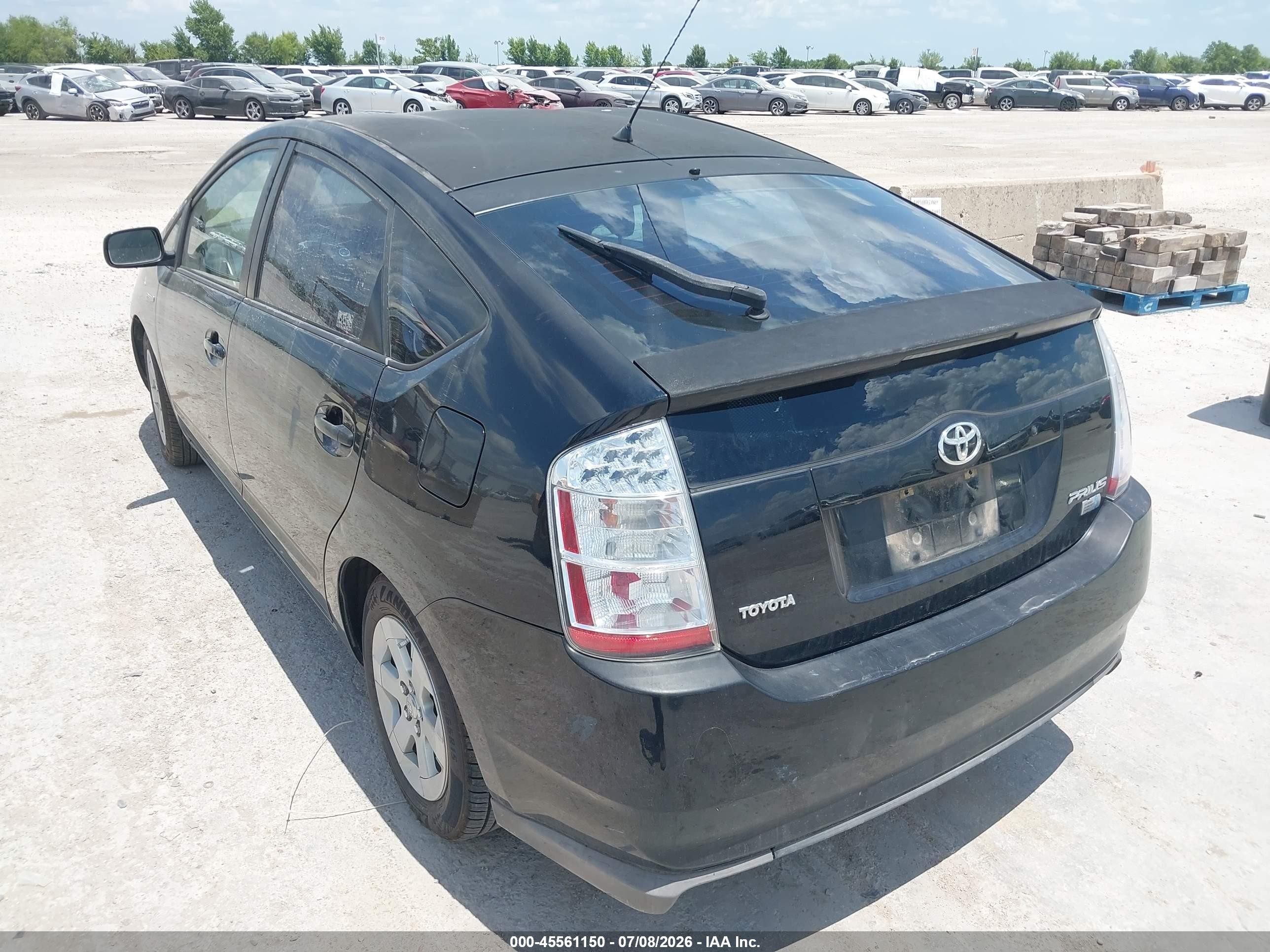 2009 Toyota Prius   Black vin: JTDKB20U793507832