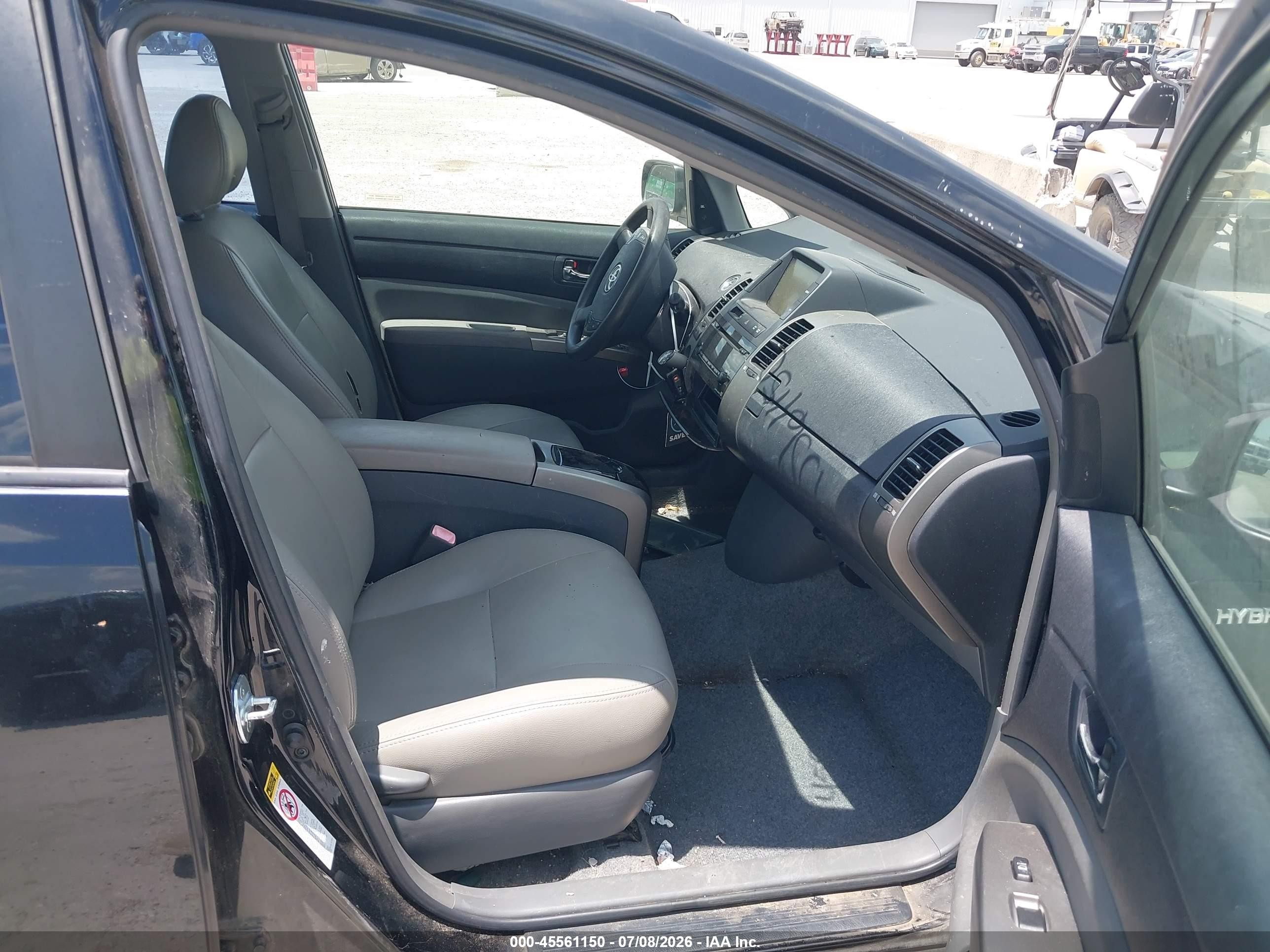 2009 Toyota Prius   Black vin: JTDKB20U793507832