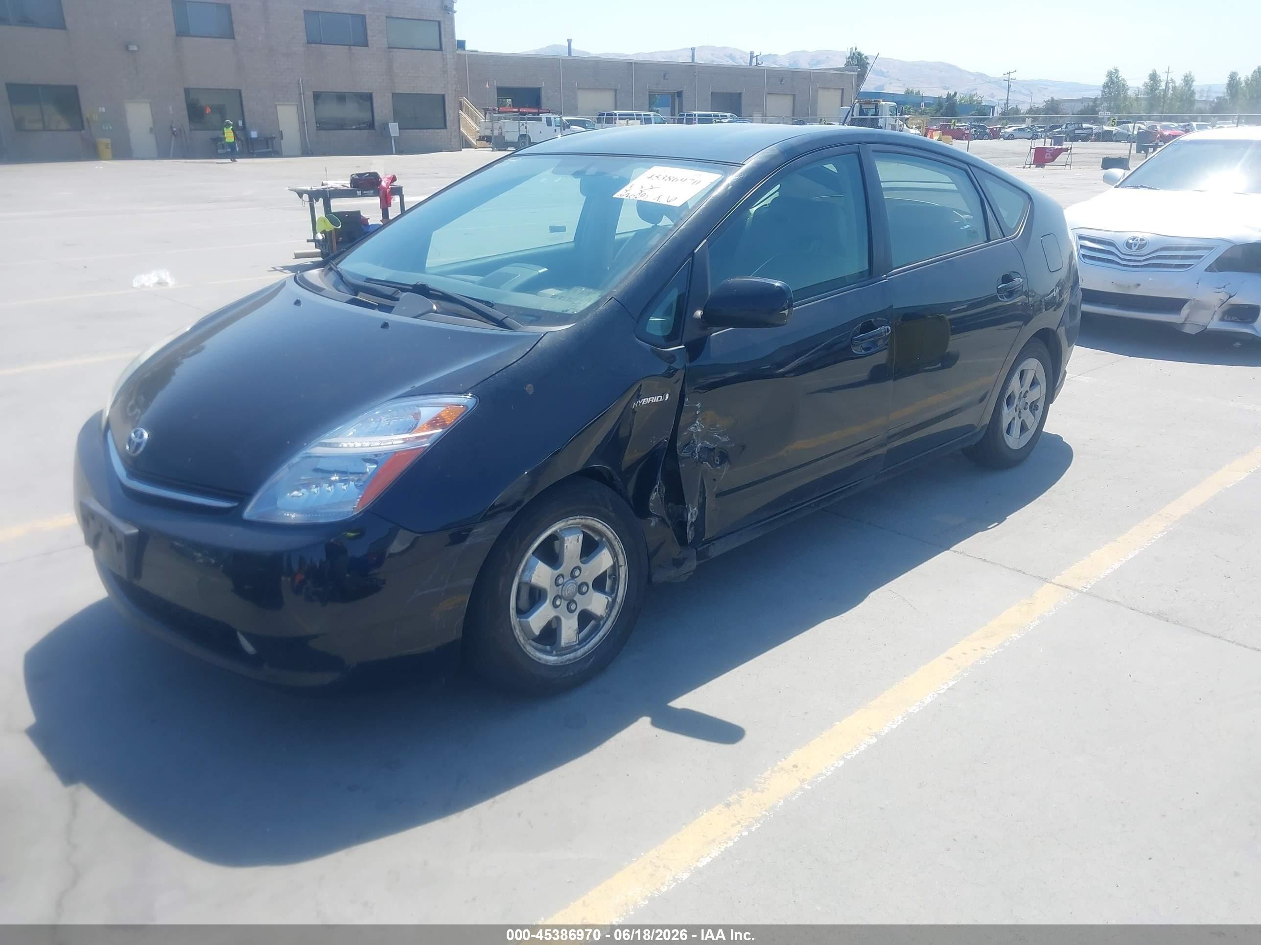 2009 Toyota Prius   Black vin: JTDKB20U793512982