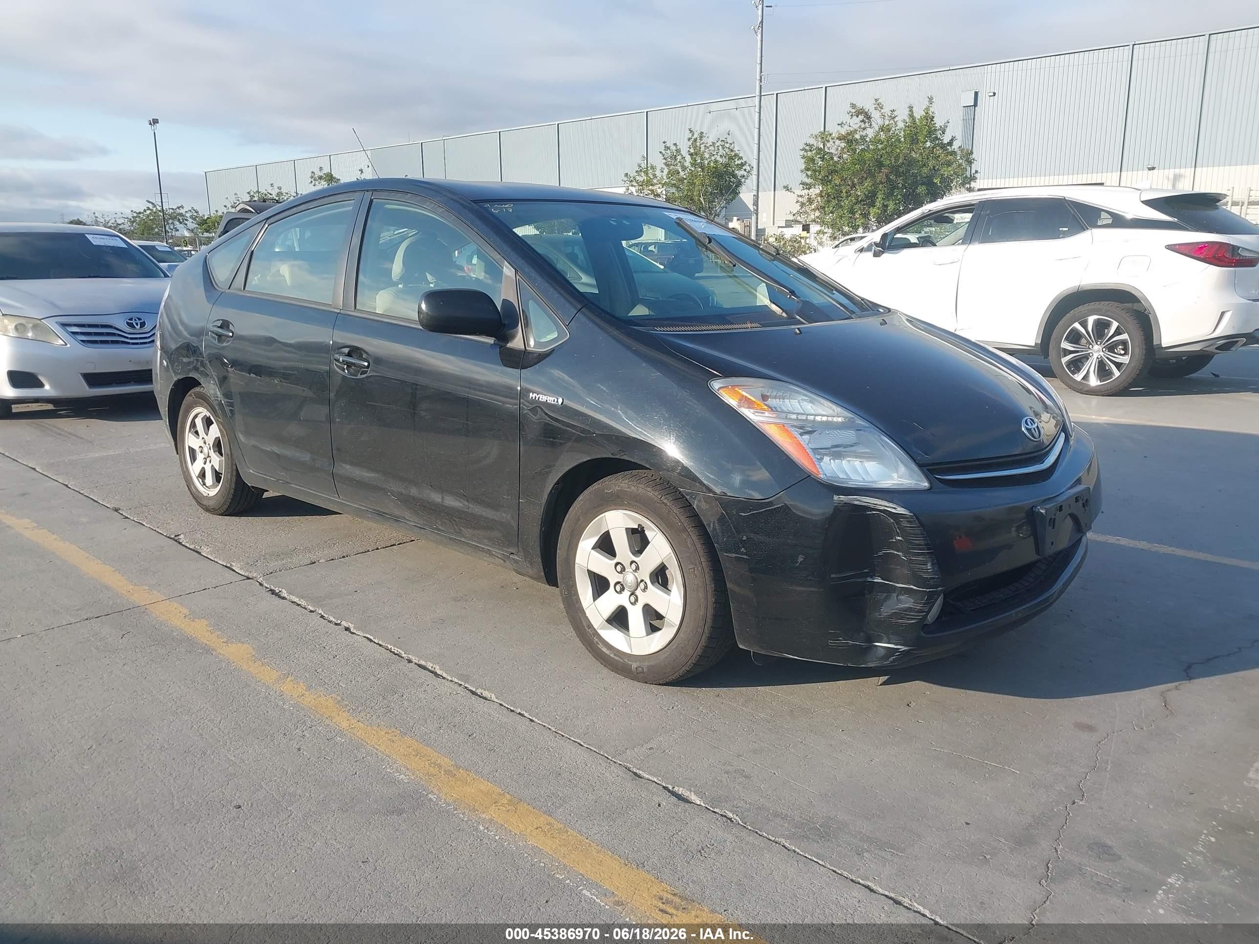 2009 Toyota Prius   Black vin: JTDKB20U793512982