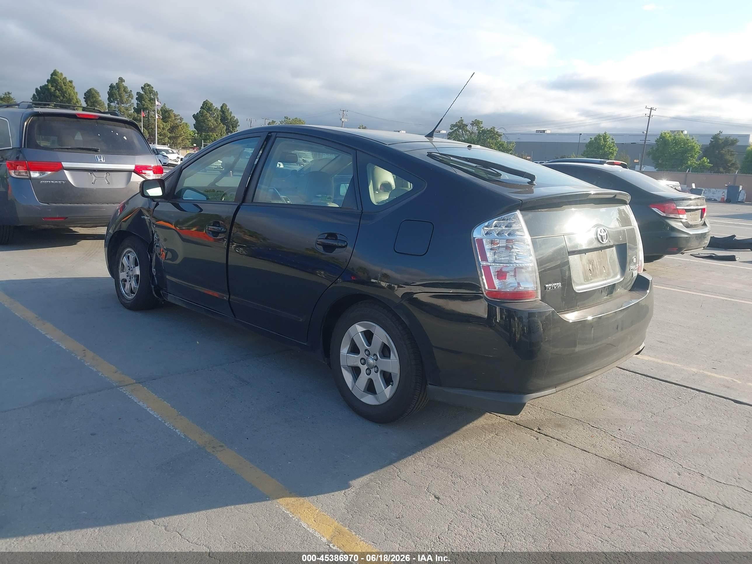 2009 Toyota Prius   Black vin: JTDKB20U793512982