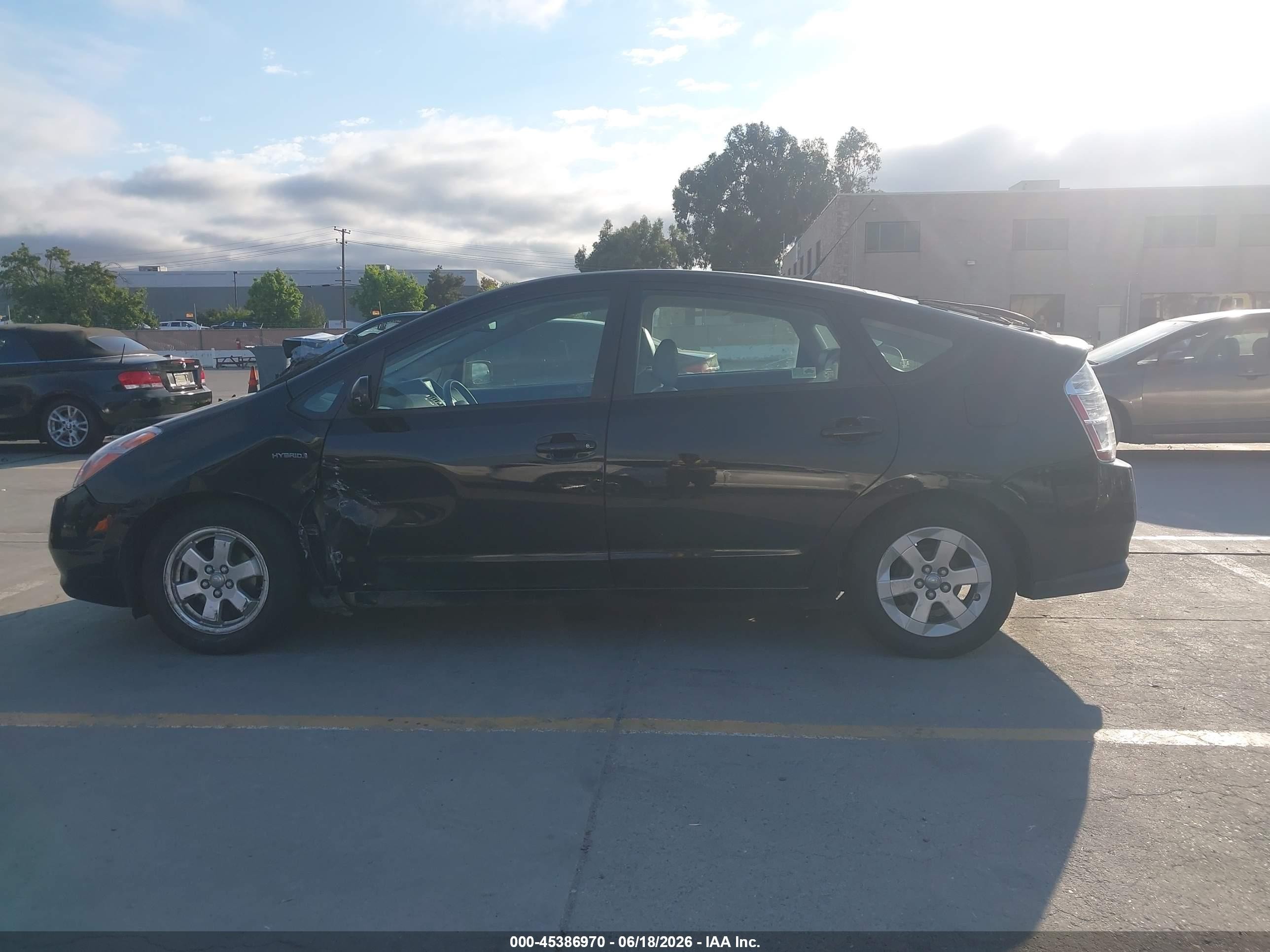 2009 Toyota Prius   Black vin: JTDKB20U793512982
