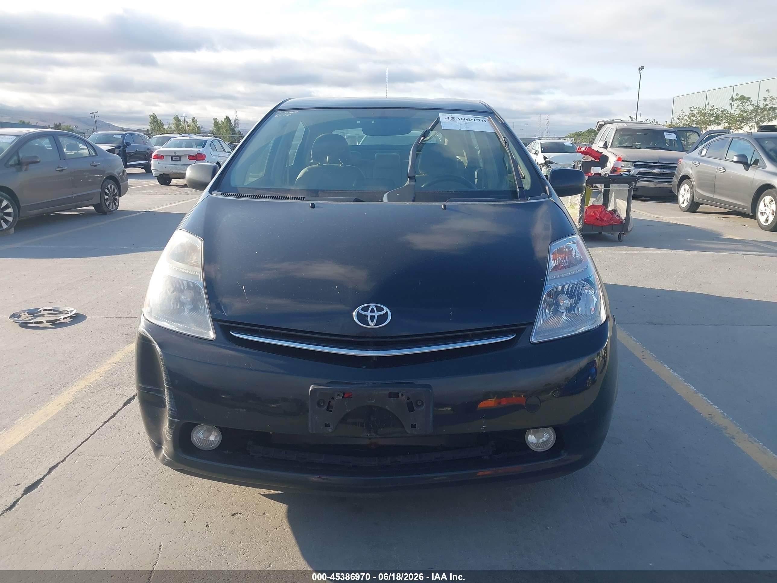 2009 Toyota Prius   Black vin: JTDKB20U793512982